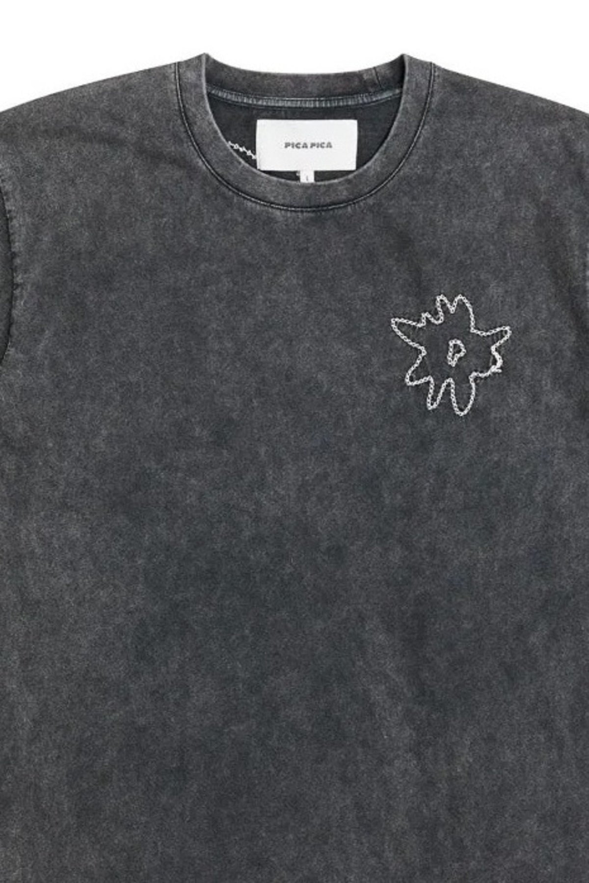 PICA PICA PICA PICA HANDWRITTEN BACK en color GRIS (3)