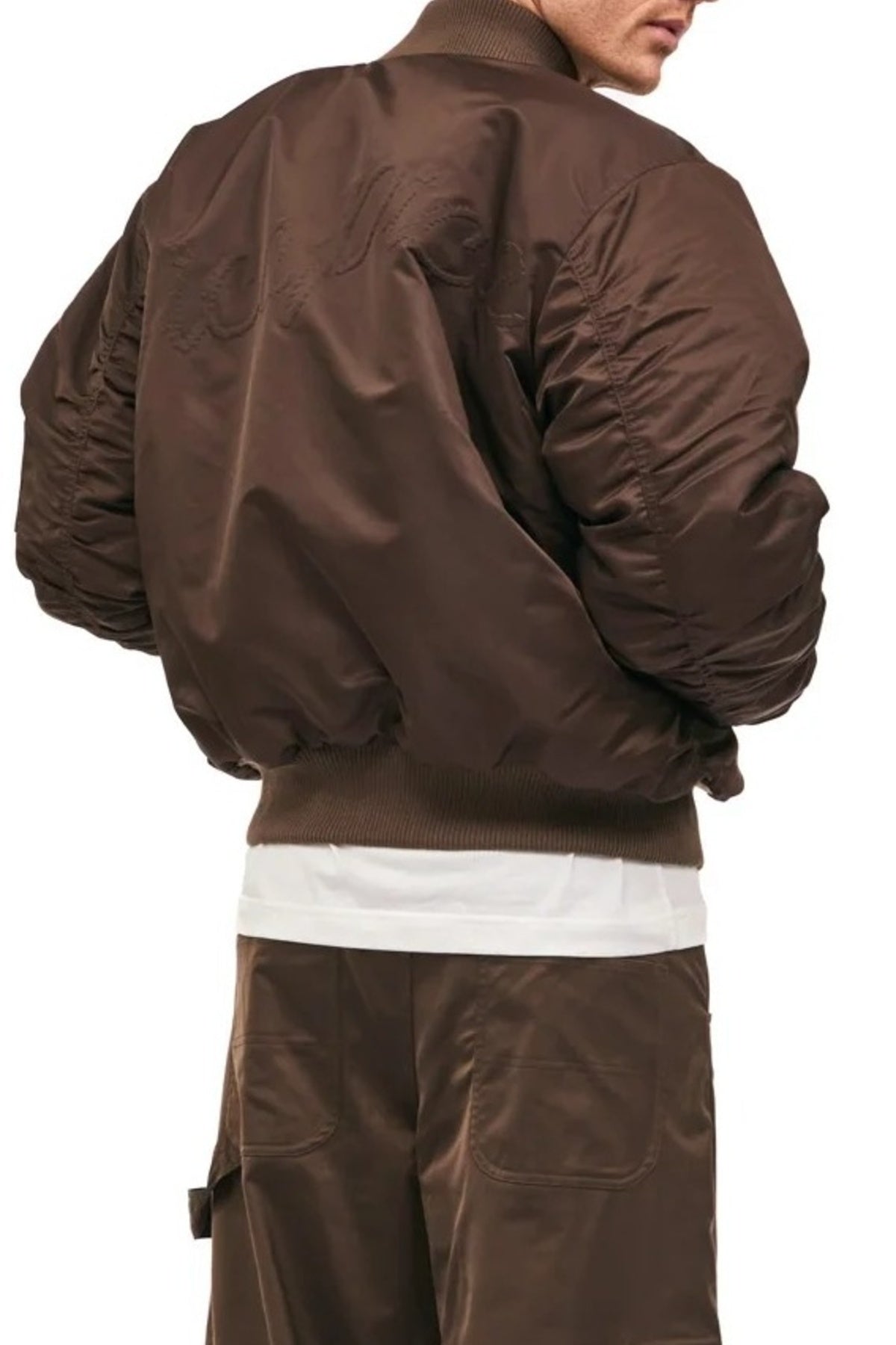 PICA PICA PAU BOMBER JACKET en color MARRON (2)