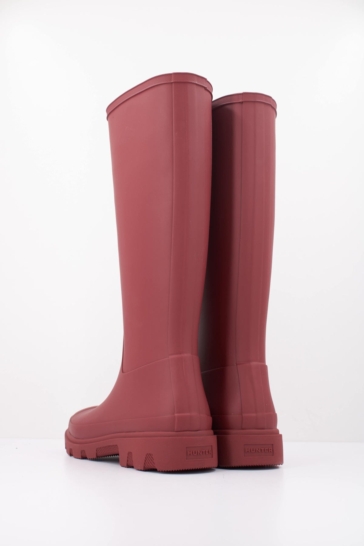HUNTER HFRU0001251 BOTA U DOWNPOUR TALL en color ROJO (4)