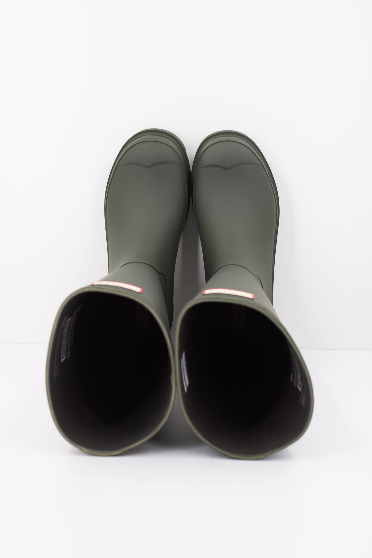 HUNTER HFRU0001251 BOTA U DOWNPOUR TALL en color VERDE (3)