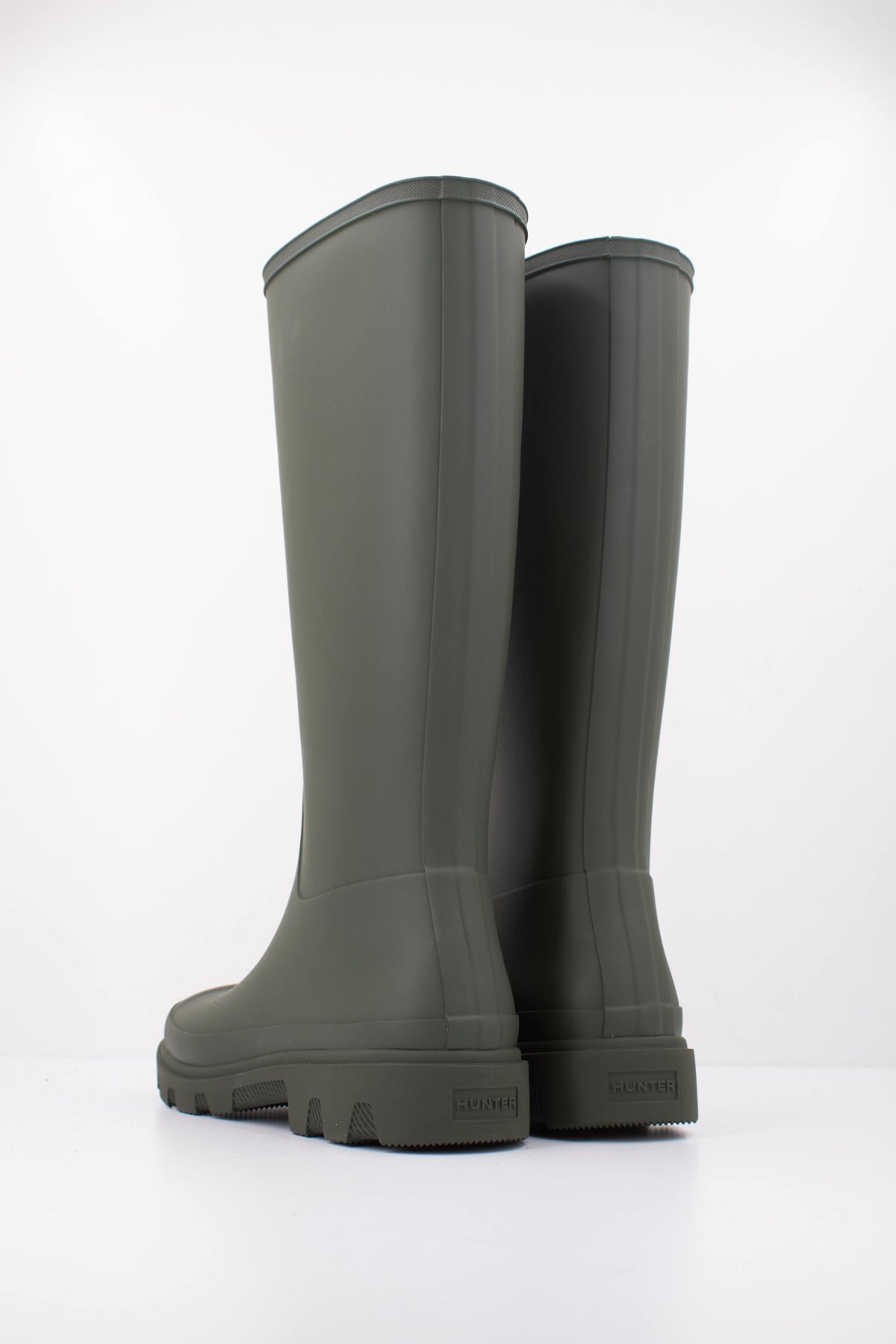HUNTER HFRU0001251 BOTA U DOWNPOUR TALL en color VERDE (4)
