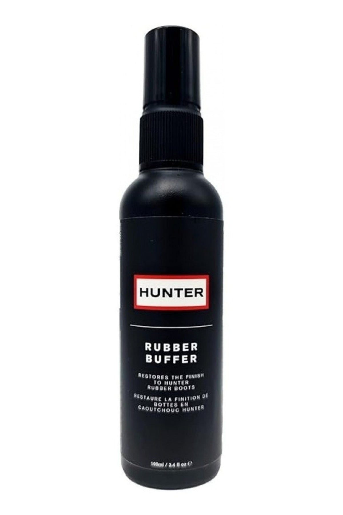 HUNTER LIMPIADOR RUBBER BOOT BUFFER SPRAY en color NEGRO (1)