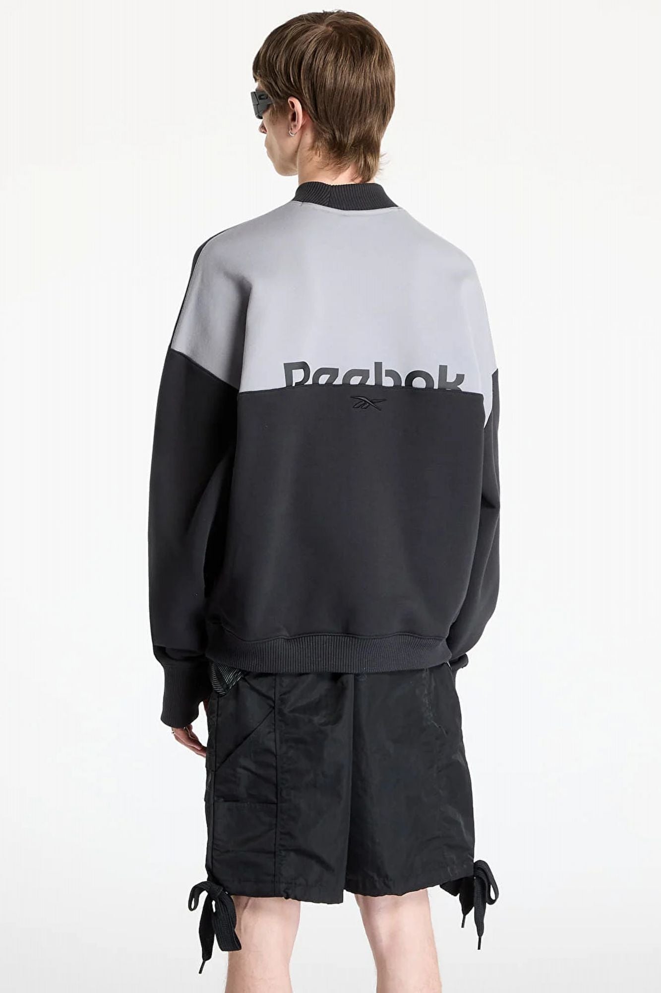 REEBOK FRENCH TERRY CREWNE en color NEGRO (4)