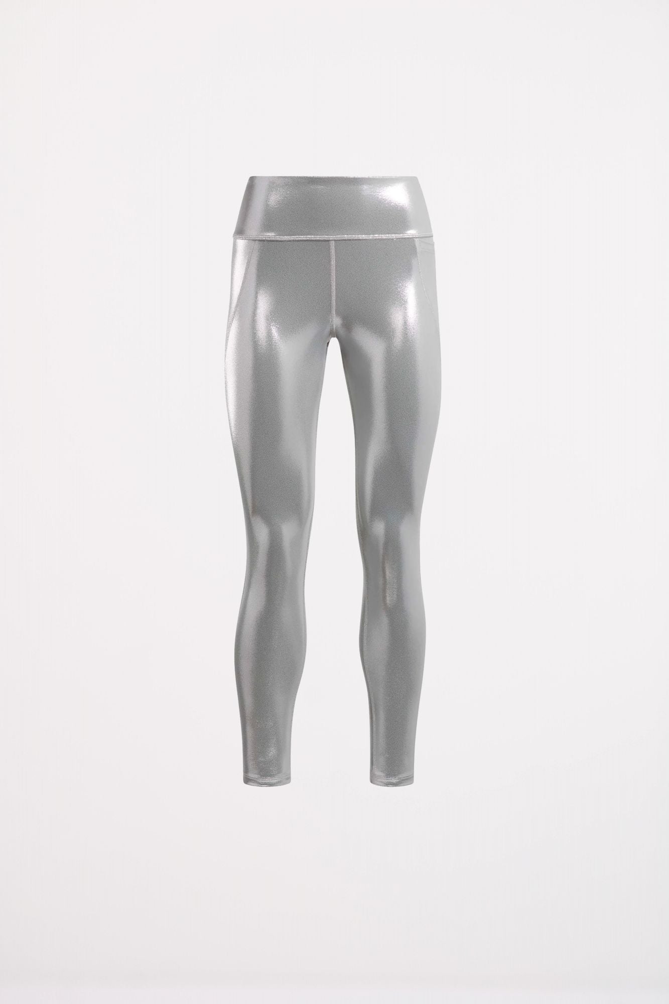 REEBOK LUX XHROME HR TIGHT en color PLATA (2)