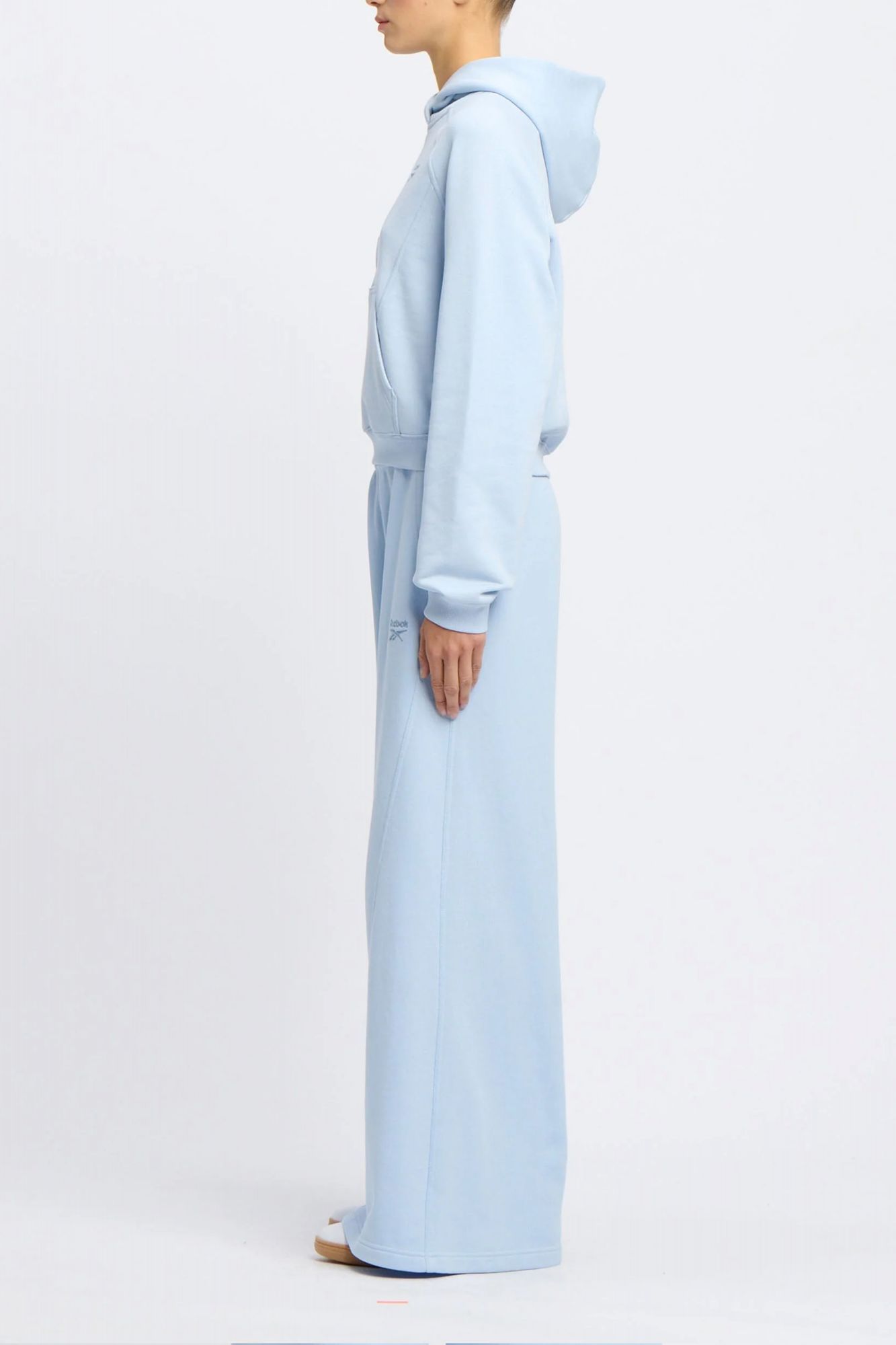 REEBOK ICON ELEMENTS FT HOODIE en color AZUL (3)