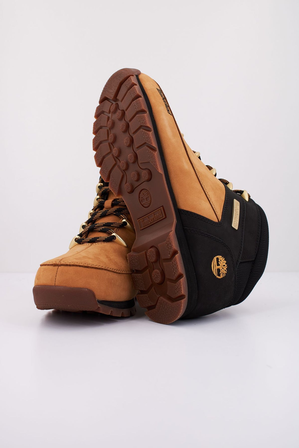 TIMBERLAND EURO SPRINT MID LACE en color MARRON CLARO (5)