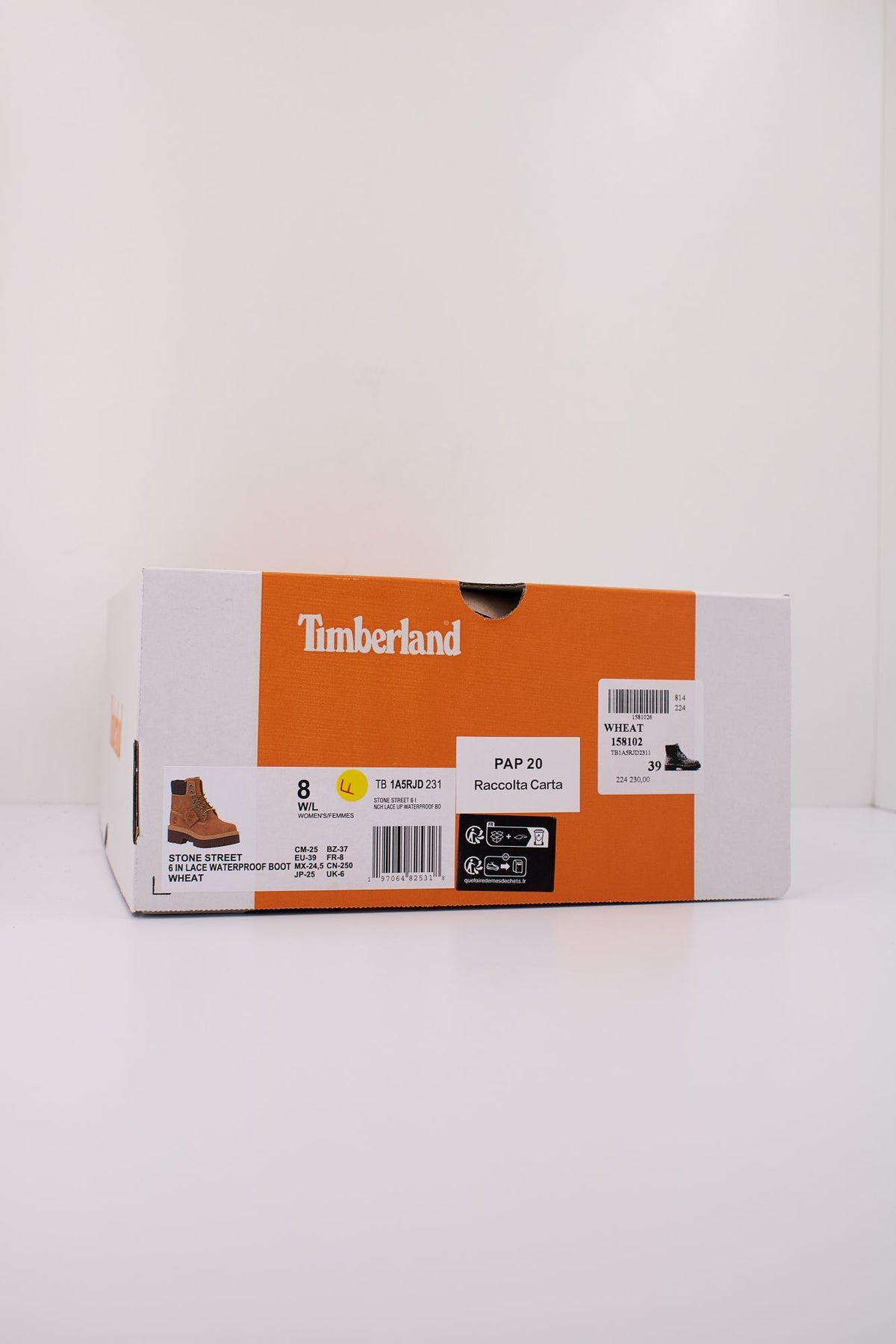 TIMBERLAND STONE STREET 6 INCH A5RJD en color MARRON (6)