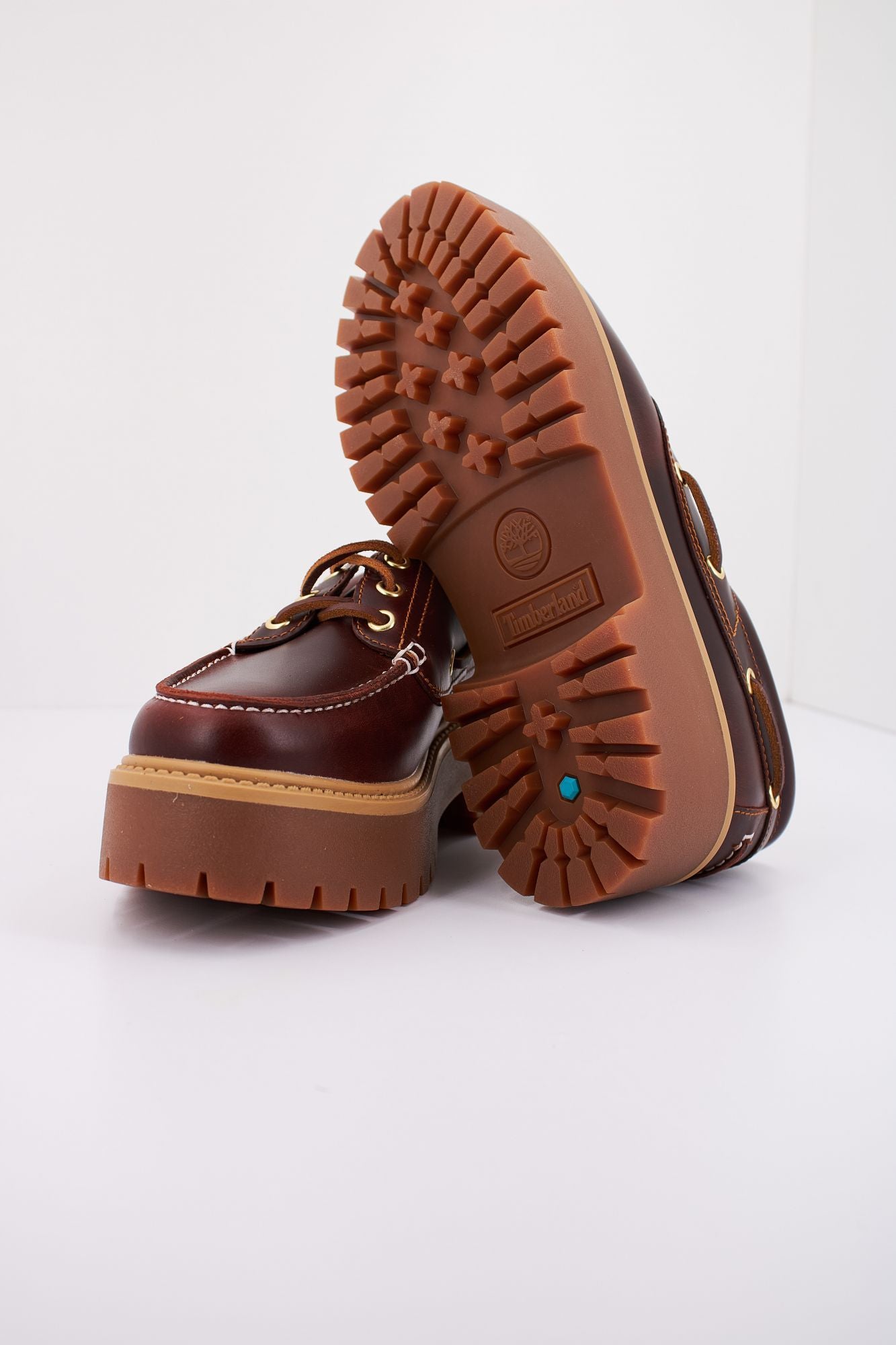 TIMBERLAND STONE STREET BOAT SHOE en color MARRON (5)