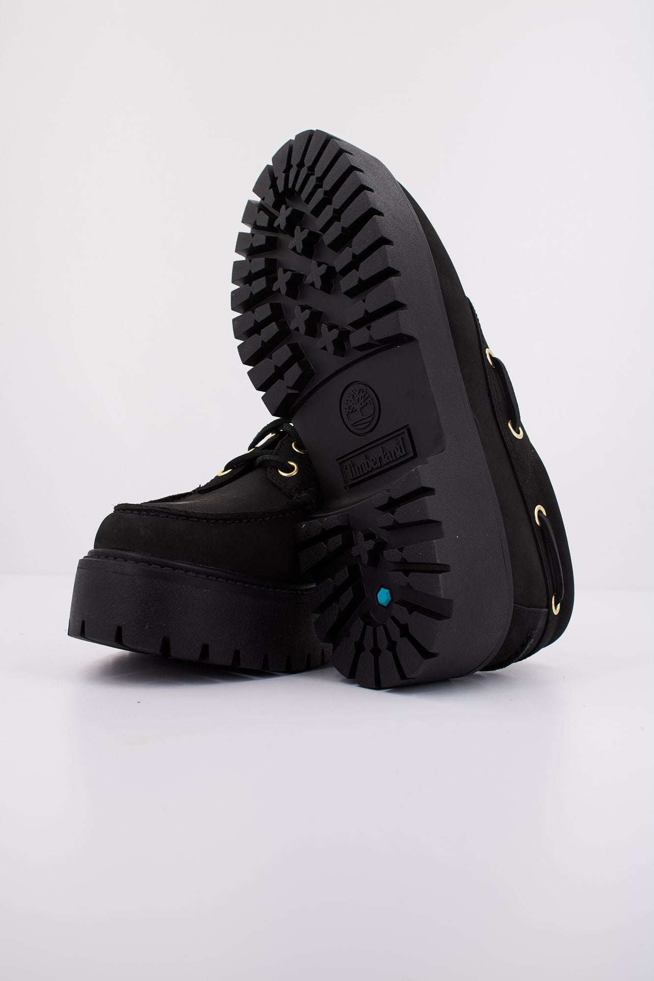 TIMBERLAND STONE STREET BOAT SHOE en color NEGRO (5)