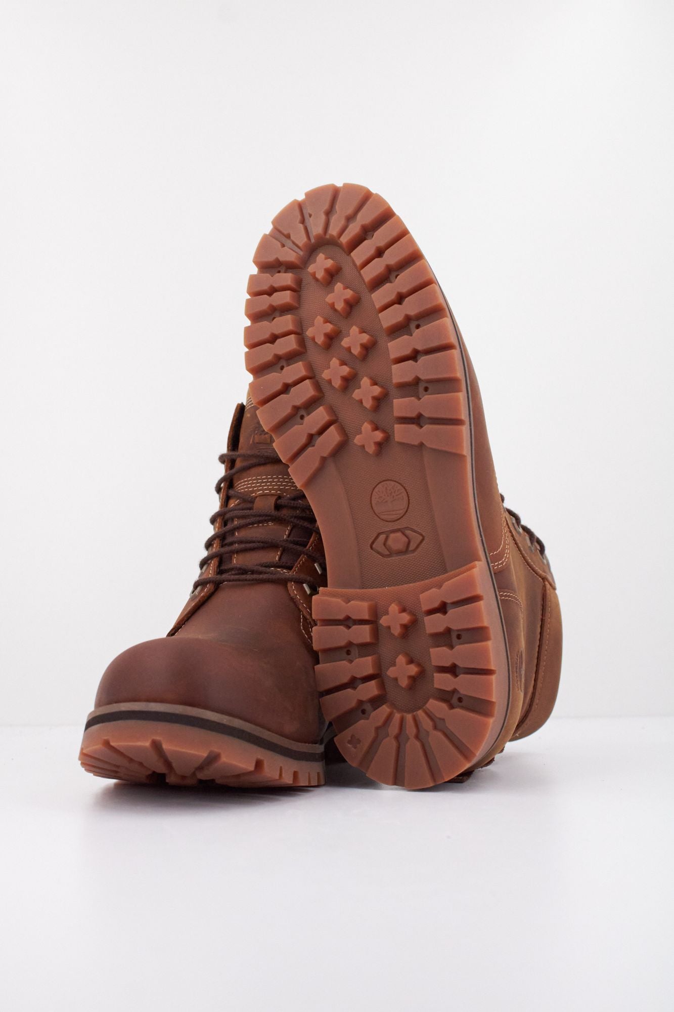 TIMBERLAND Rugged WP MID LACE UP en color MARRON (5)