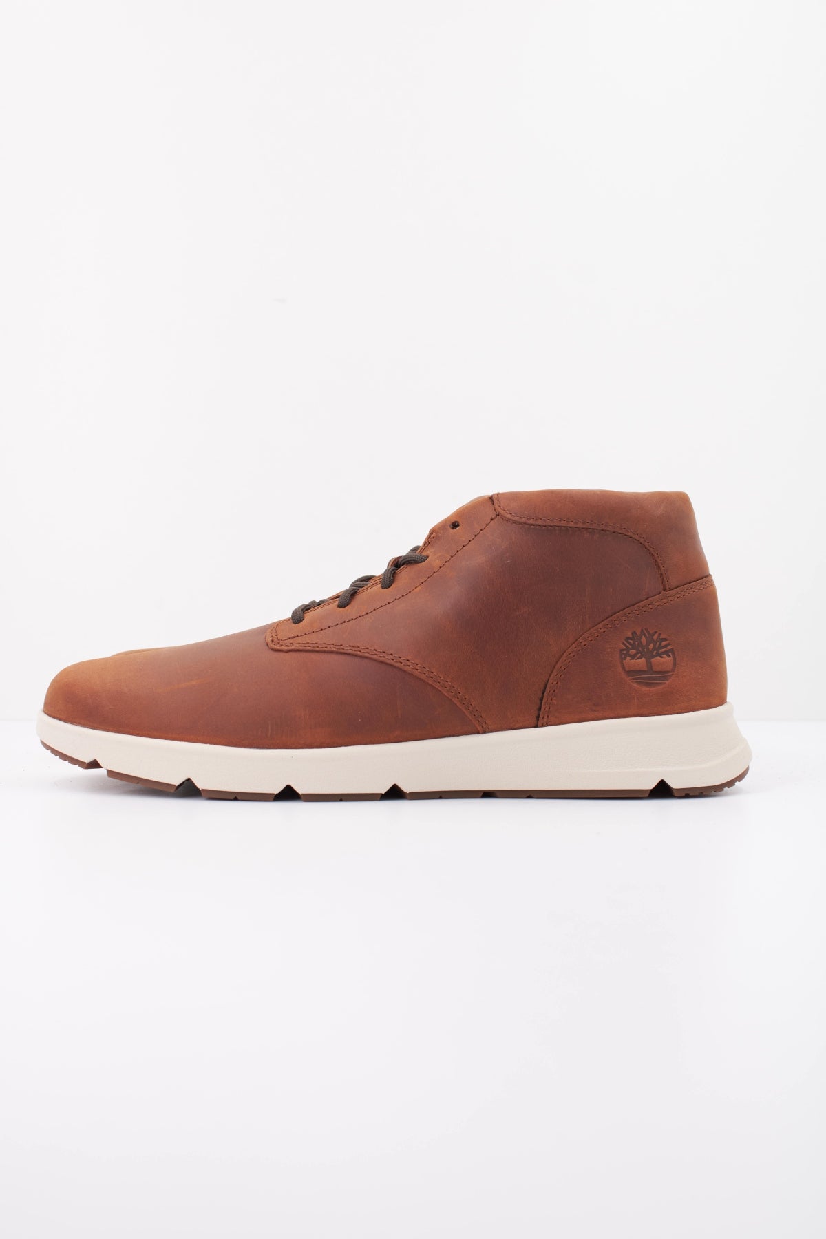 TIMBERLAND PKST MID LACE SNEAKER RUST en color MARRON (1)