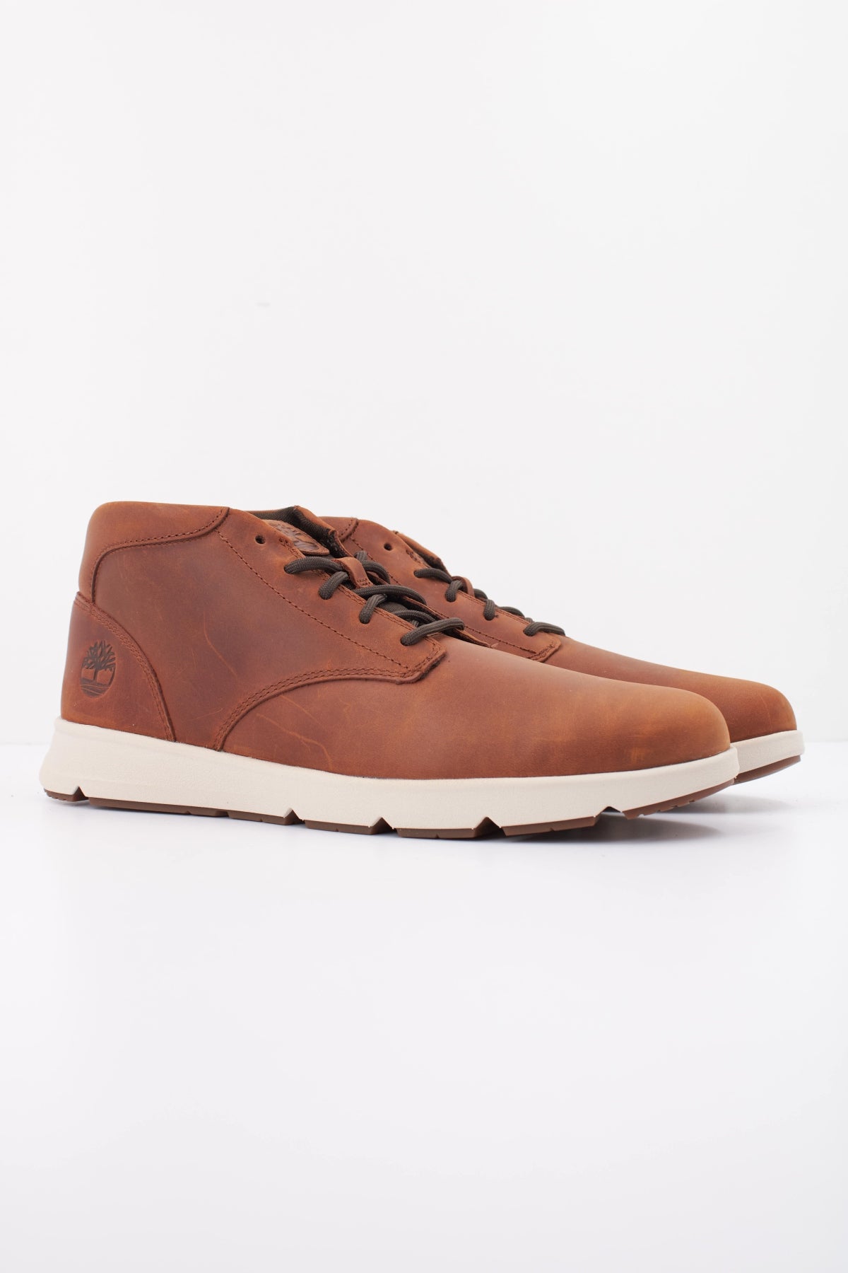 TIMBERLAND PKST MID LACE SNEAKER RUST en color MARRON (2)