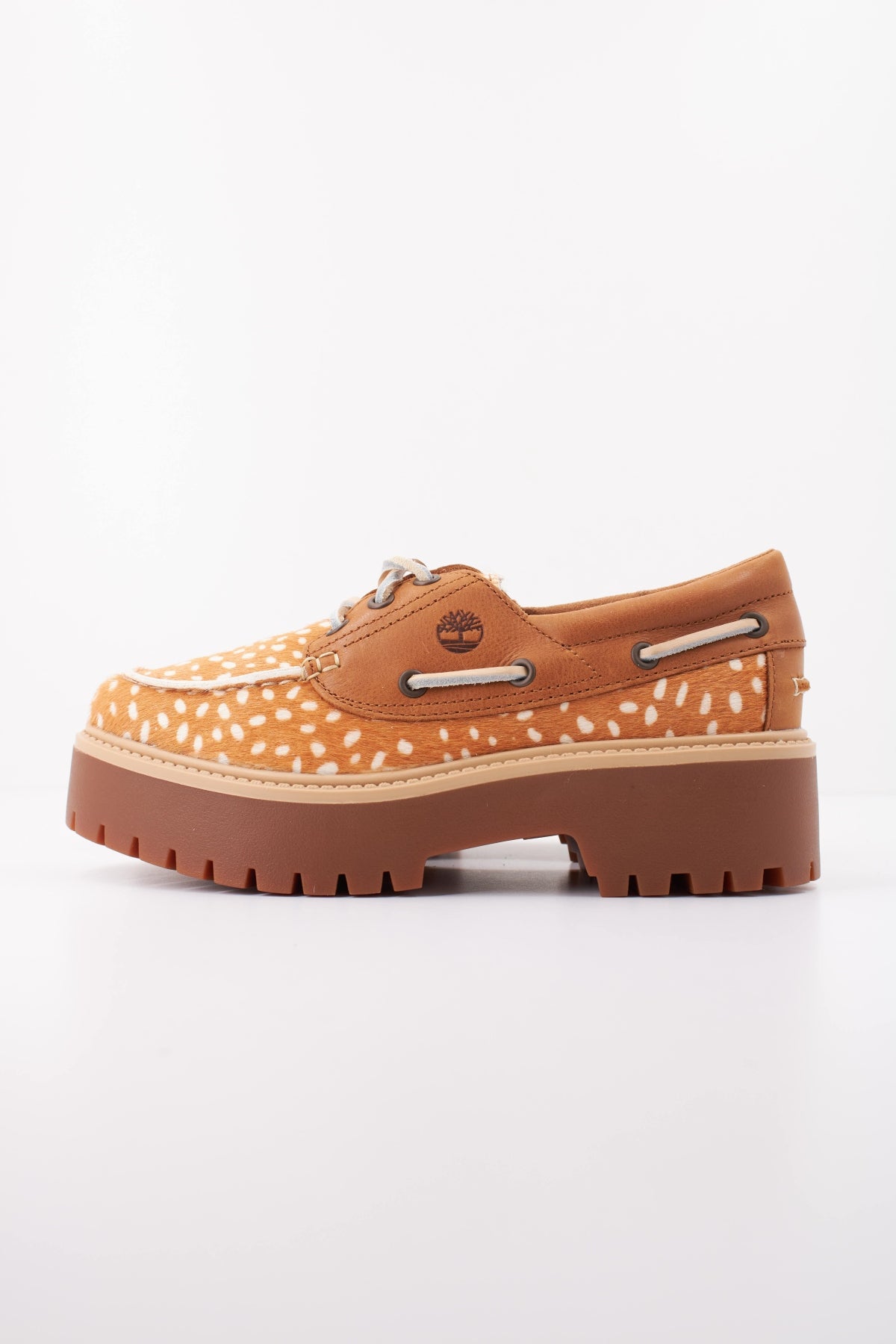 TIMBERLAND STST BOAT SHOE MDBRN en color ANIMAL PRINT (1)