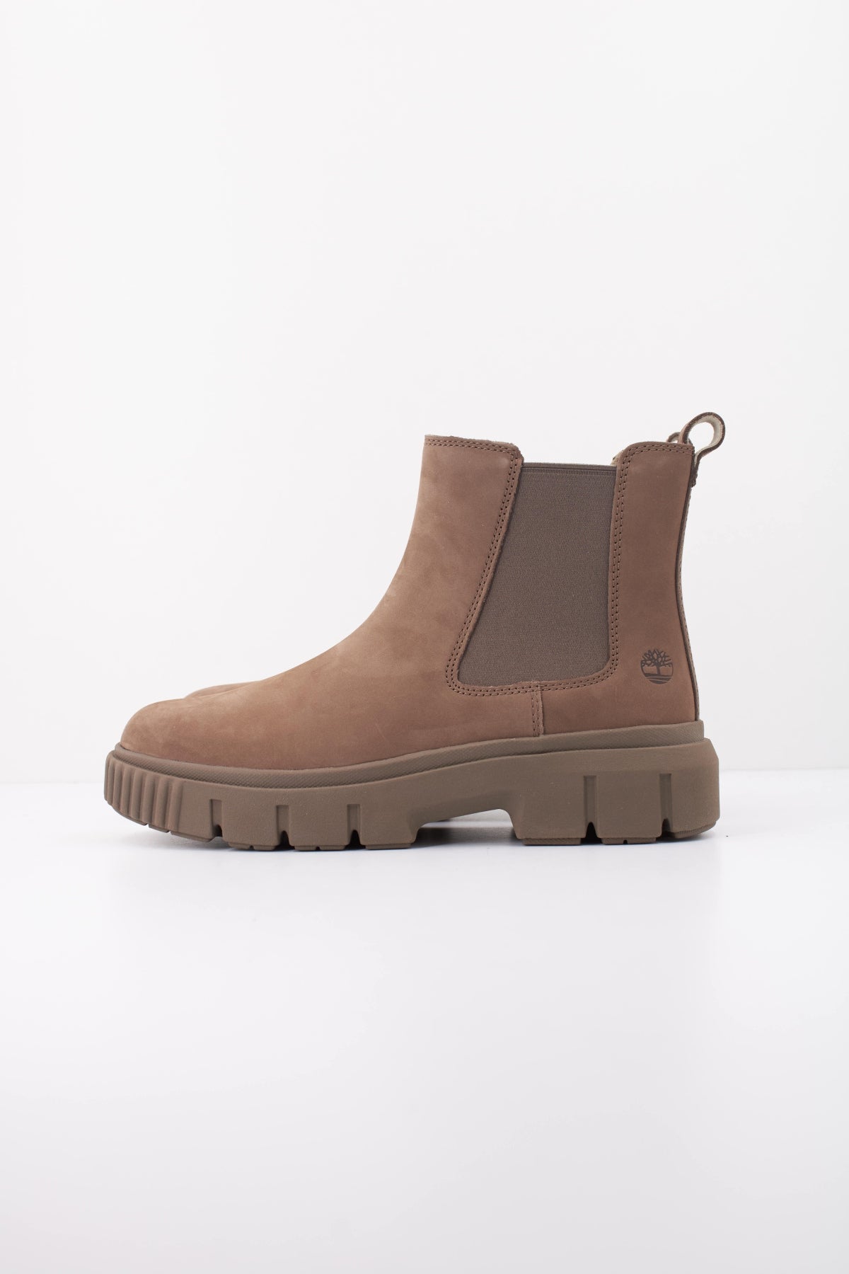 TIMBERLAND GREY MID CHELSEA BOOT en color MARRON CLARO (1)