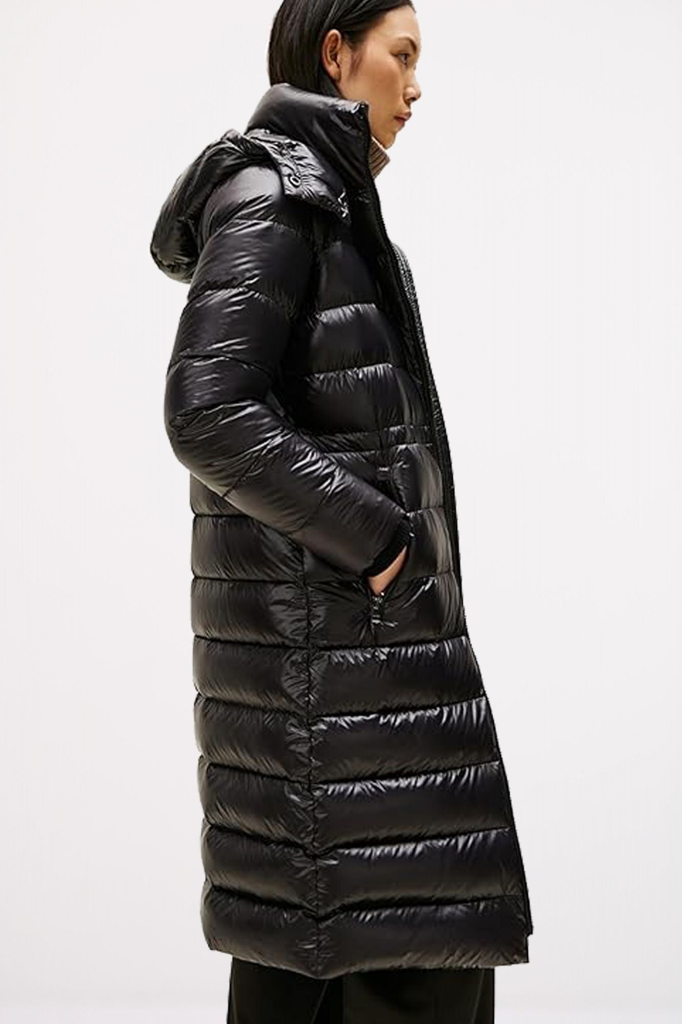 TOMMY HILFIGER GLOSS HW DOWN WAIST REG en color NEGRO (3)