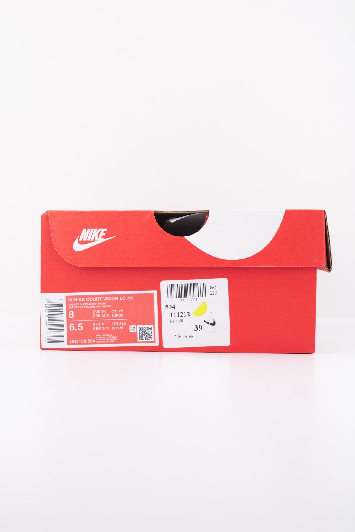 NIKE COURT VISION LOW BE WOM en color VIOLETA (6)
