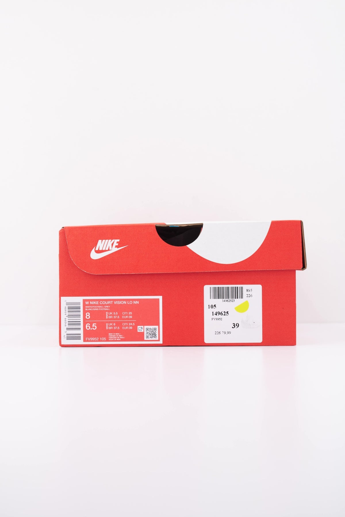 NIKE W NIKE COURT VISION LO NN en color BLANCO (6)