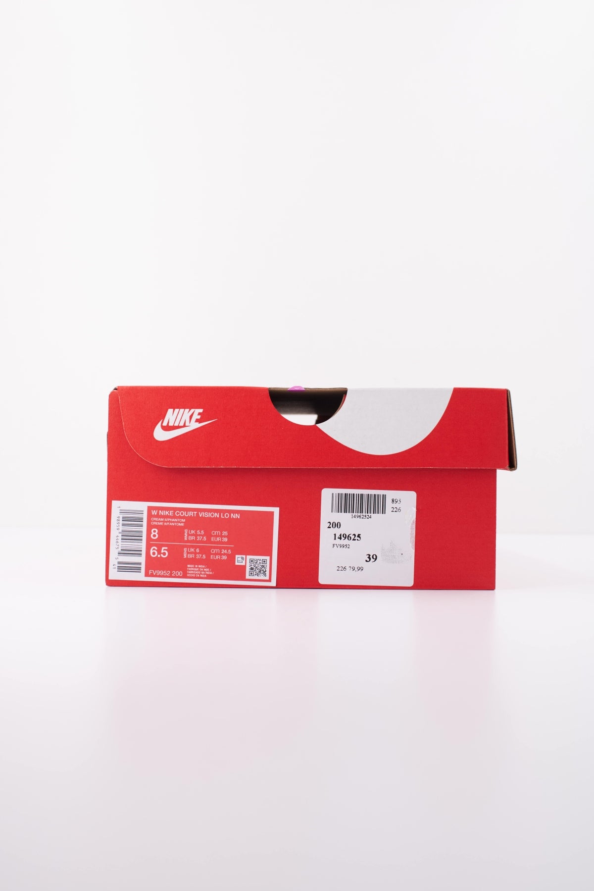 NIKE W NIKE COURT VISION LO NN en color BLANCO (6)