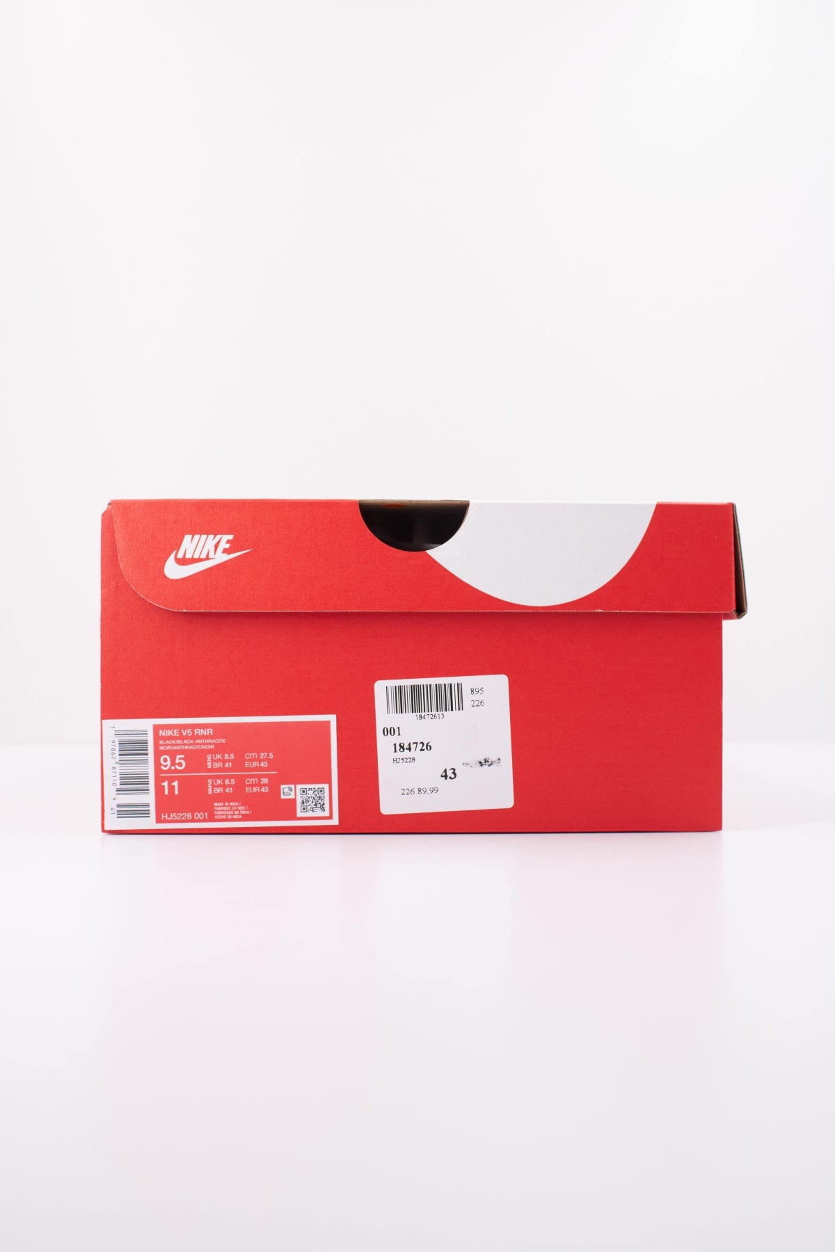 NIKE V5 RNR HJ5228 en color NEGRO (6)