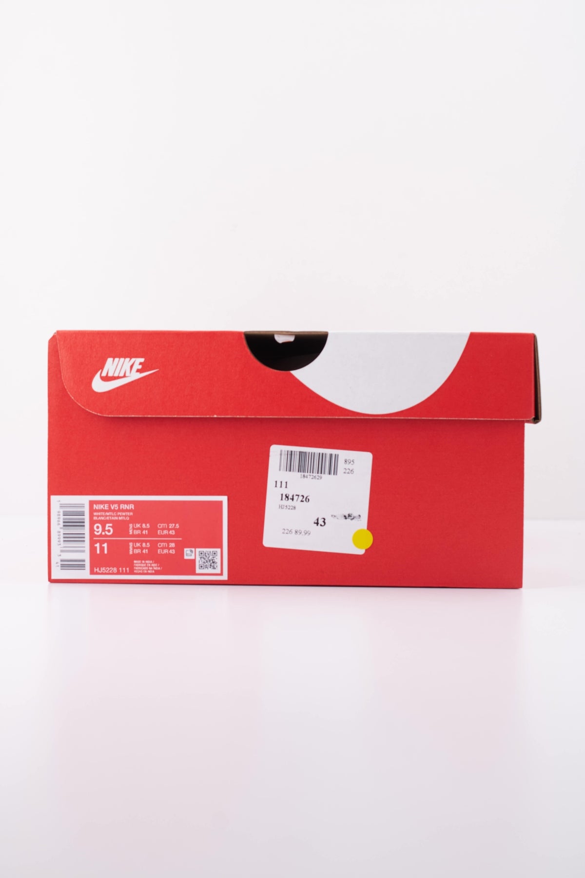 NIKE NIKE V5 RNR en color PLATA (6)