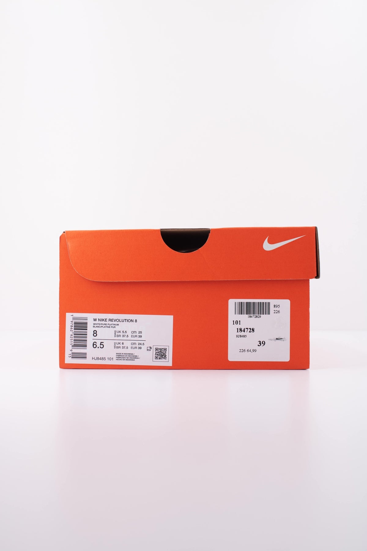 NIKE W NIKE REVOLUTION 8 en color BLANCO (6)