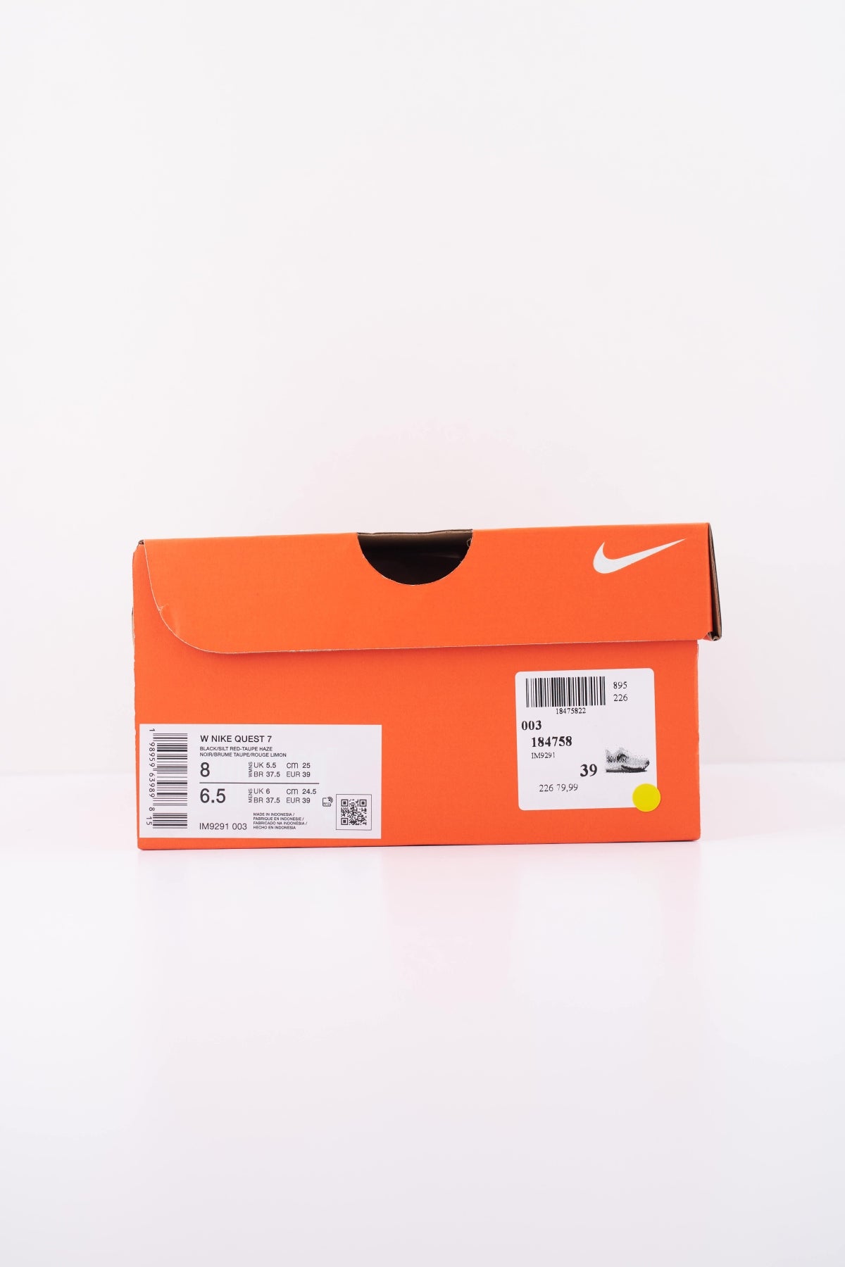 NIKE W NIKE QUEST 7 en color NEGRO (6)