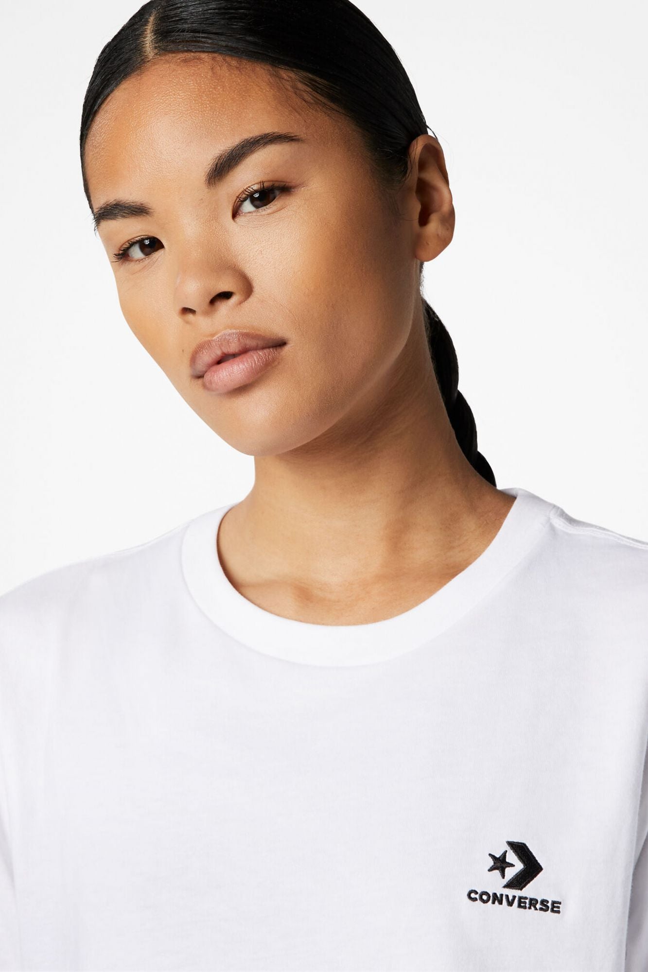 CONVERSE STAR CHEVRON TEE en color BLANCO (4)