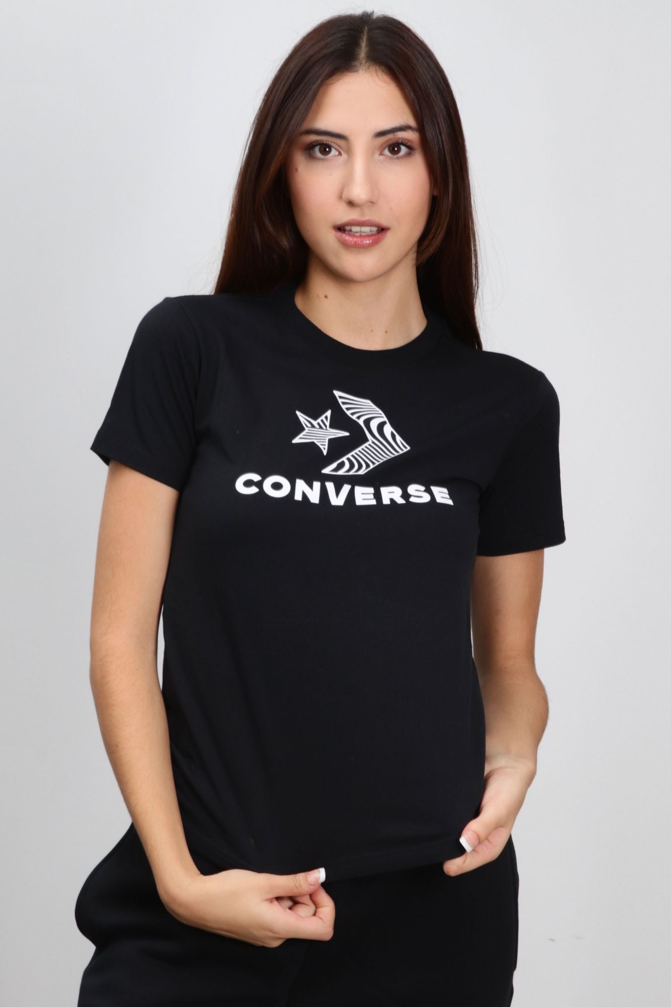 CONVERSE STAR CHEVRON en color NEGRO (1)