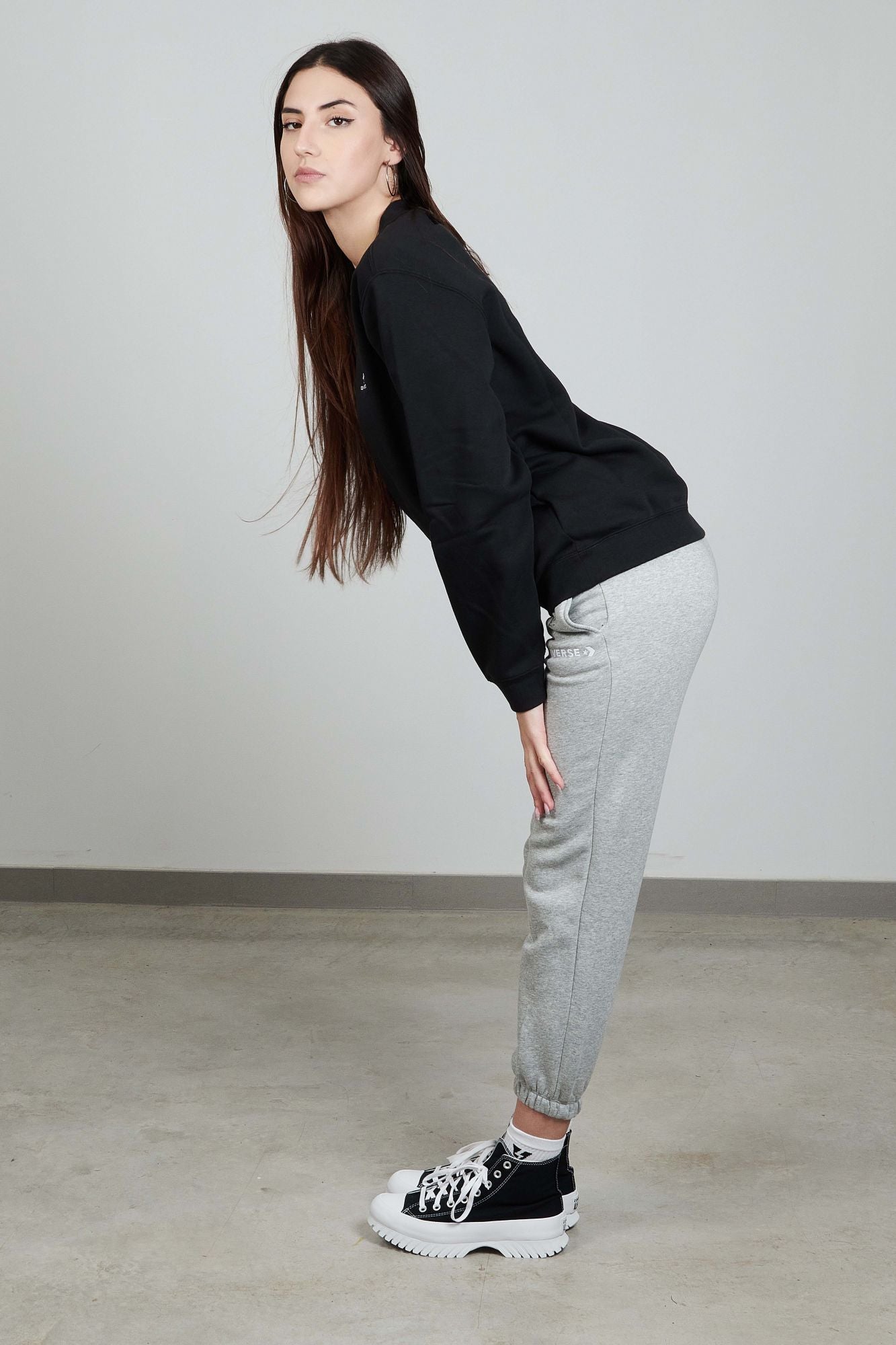 CONVERSE STAR CHEVRON HOODIE BB en color NEGRO (2)