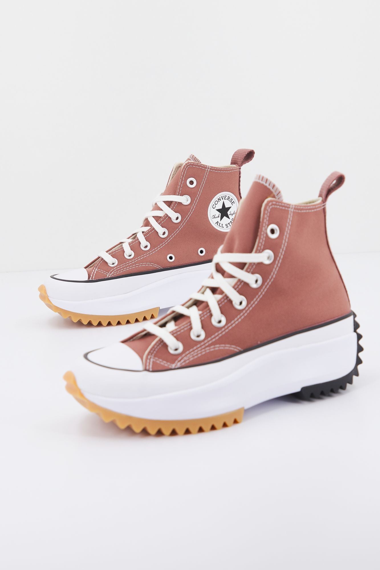 CONVERSE RUN STAR HIKE HI en color MARRON (2)