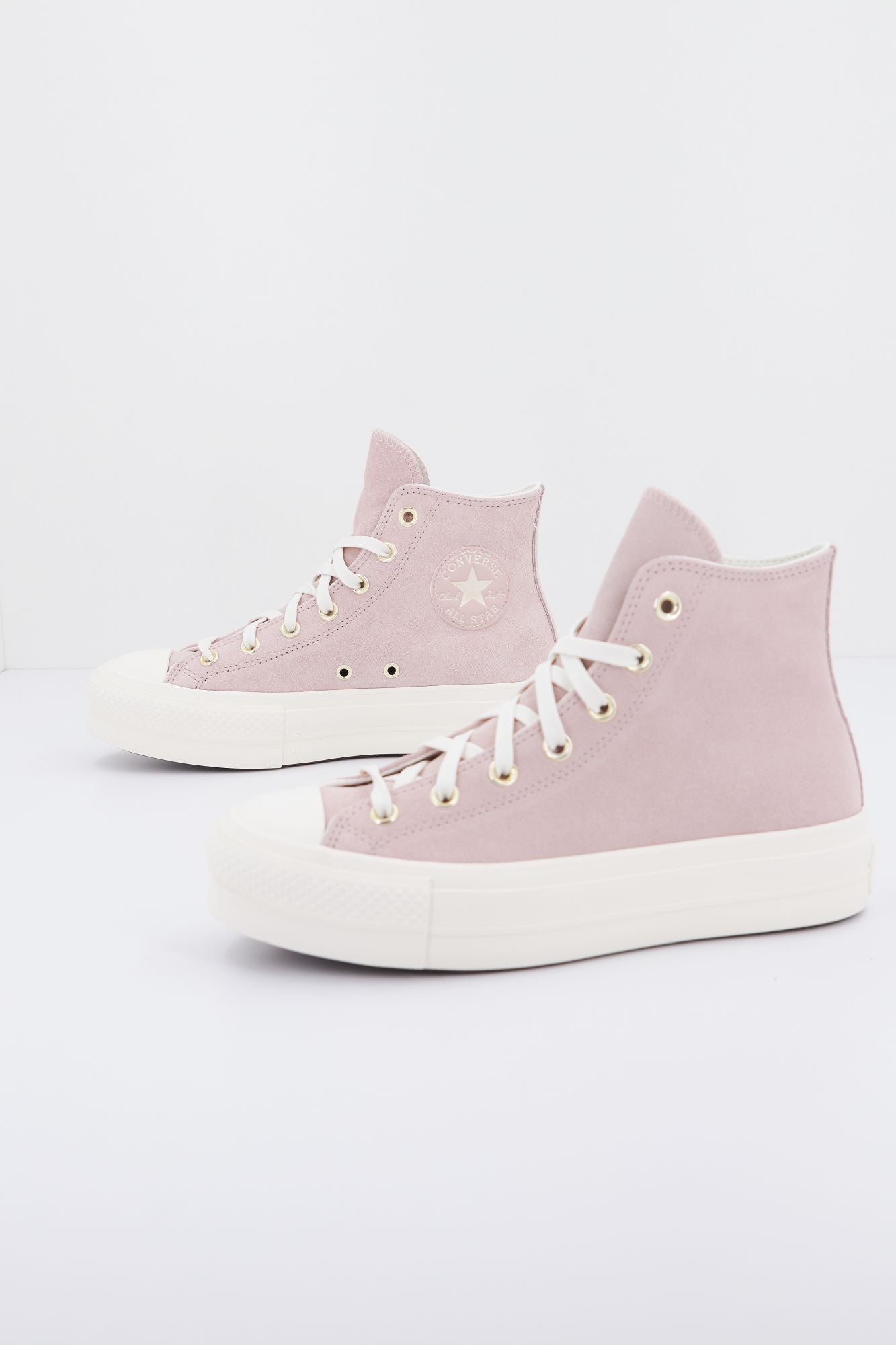 CONVERSE CHUCK TAYLOR ALL STAR LIFT PLATFORM EARTHY NEUTRALS en color VIOLETA (2)