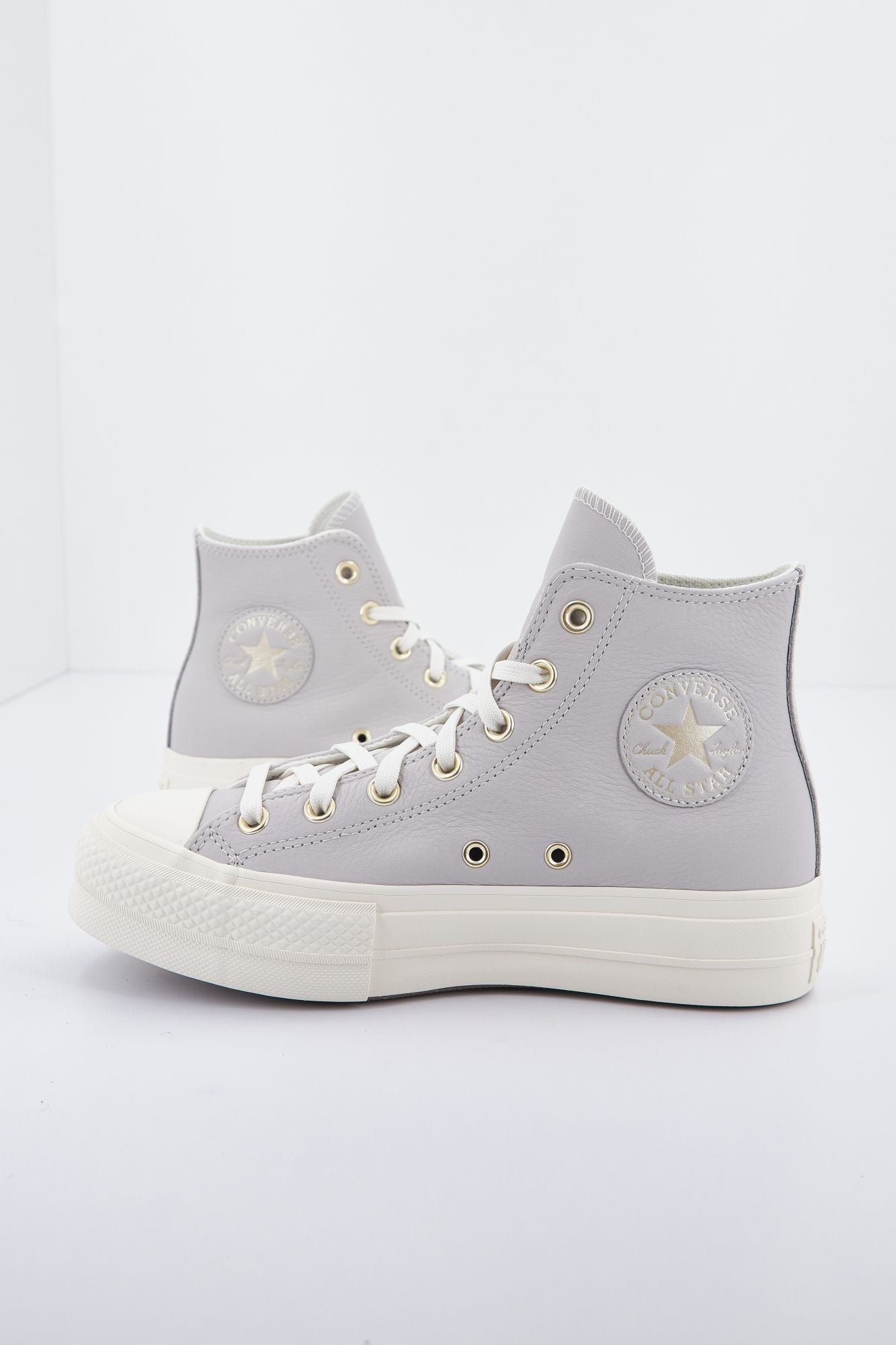 CONVERSE CHUCK TAYLOR ALL STAR LIFT PLATFORM EARTHY NEUTRALS en color GRIS (1)