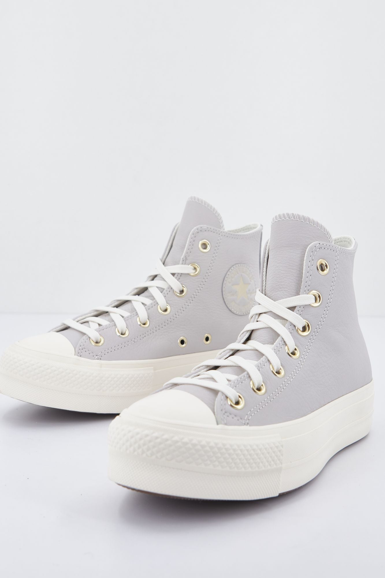 CONVERSE CHUCK TAYLOR ALL STAR LIFT PLATFORM EARTHY NEUTRALS en color GRIS (2)