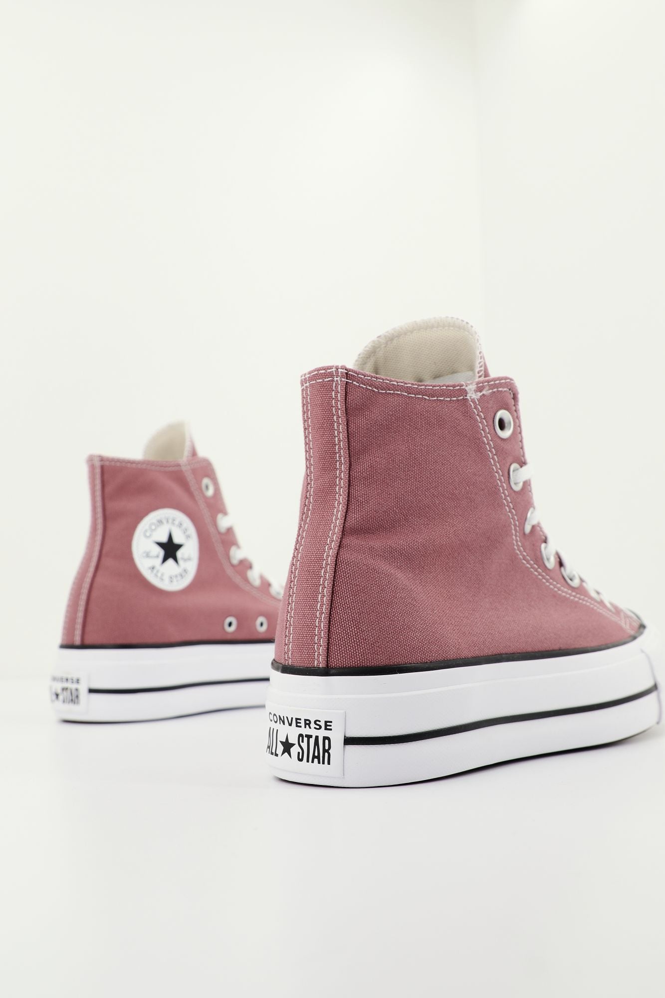 CONVERSE CHUCK TAYLOR ALL STAR LIFT HI en color ROSA (4)