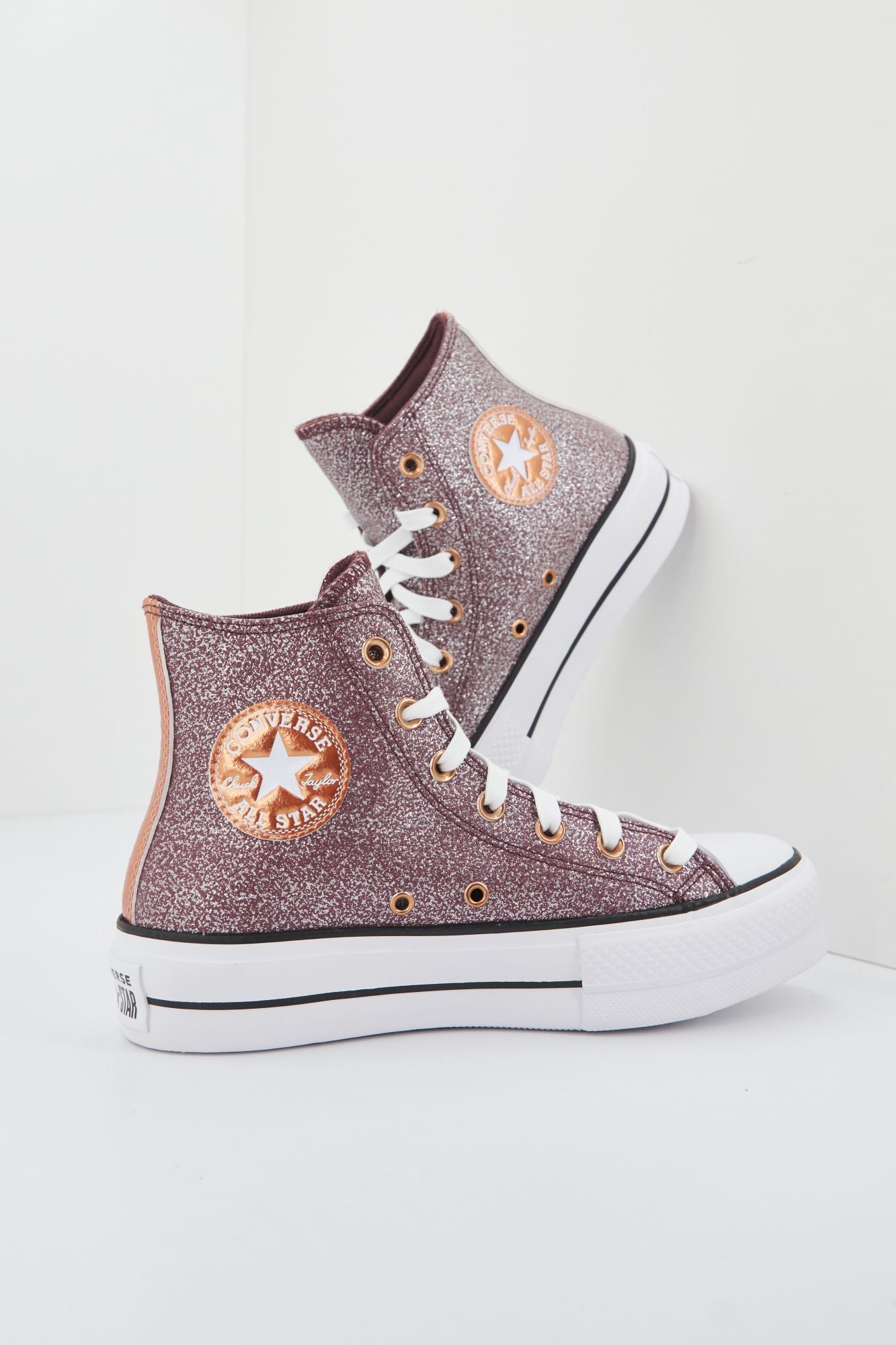 CONVERSE METALLIC GLITT en color MARRON (3)