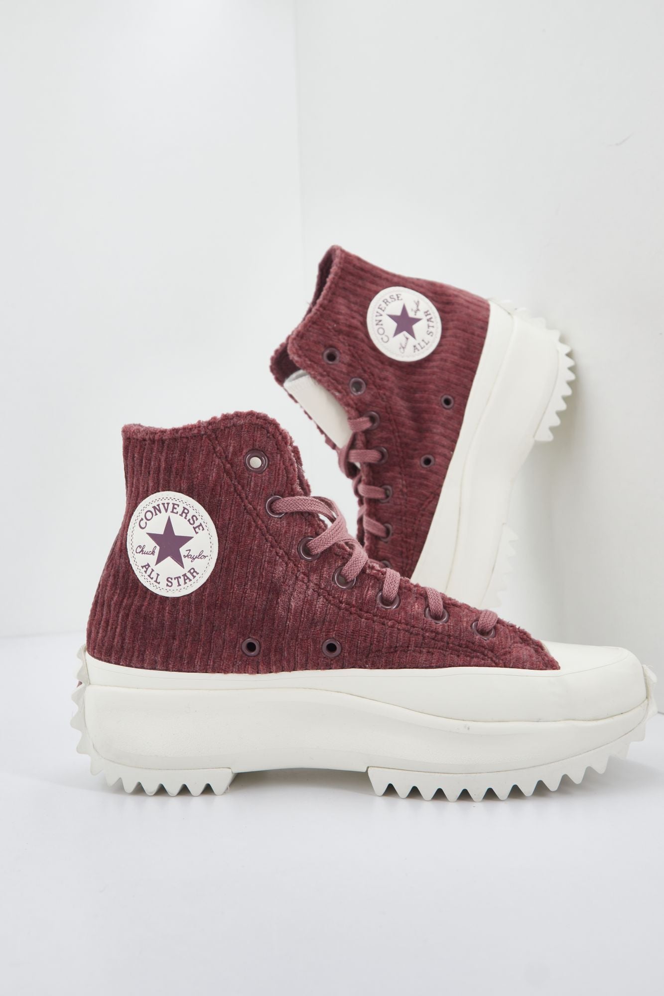 CONVERSE RUN STAR HIKE HI en color BURDEOS (3)