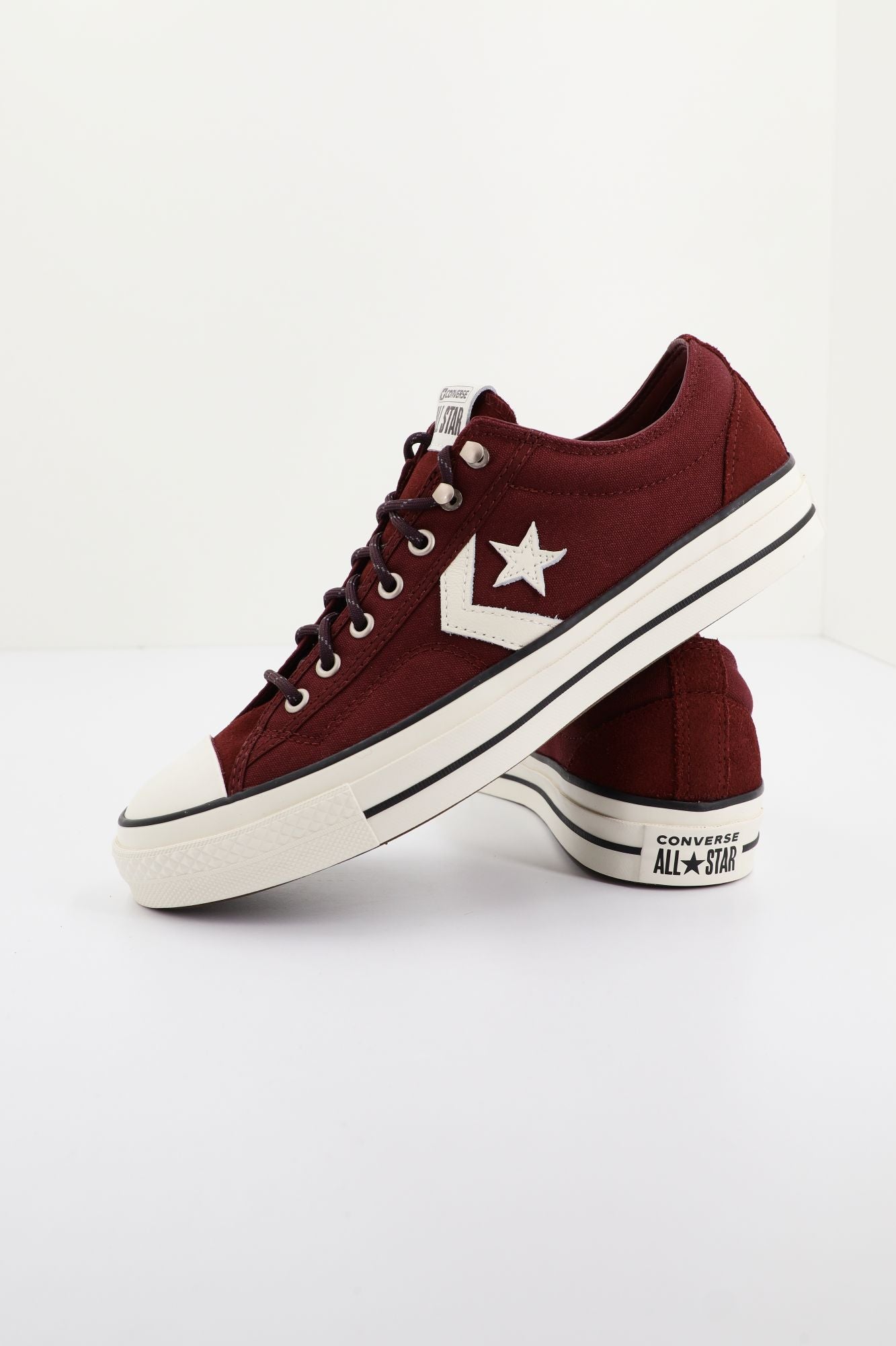 CONVERSE STAR PLAYER 76 RETRO HIKE en color BURDEOS (2)