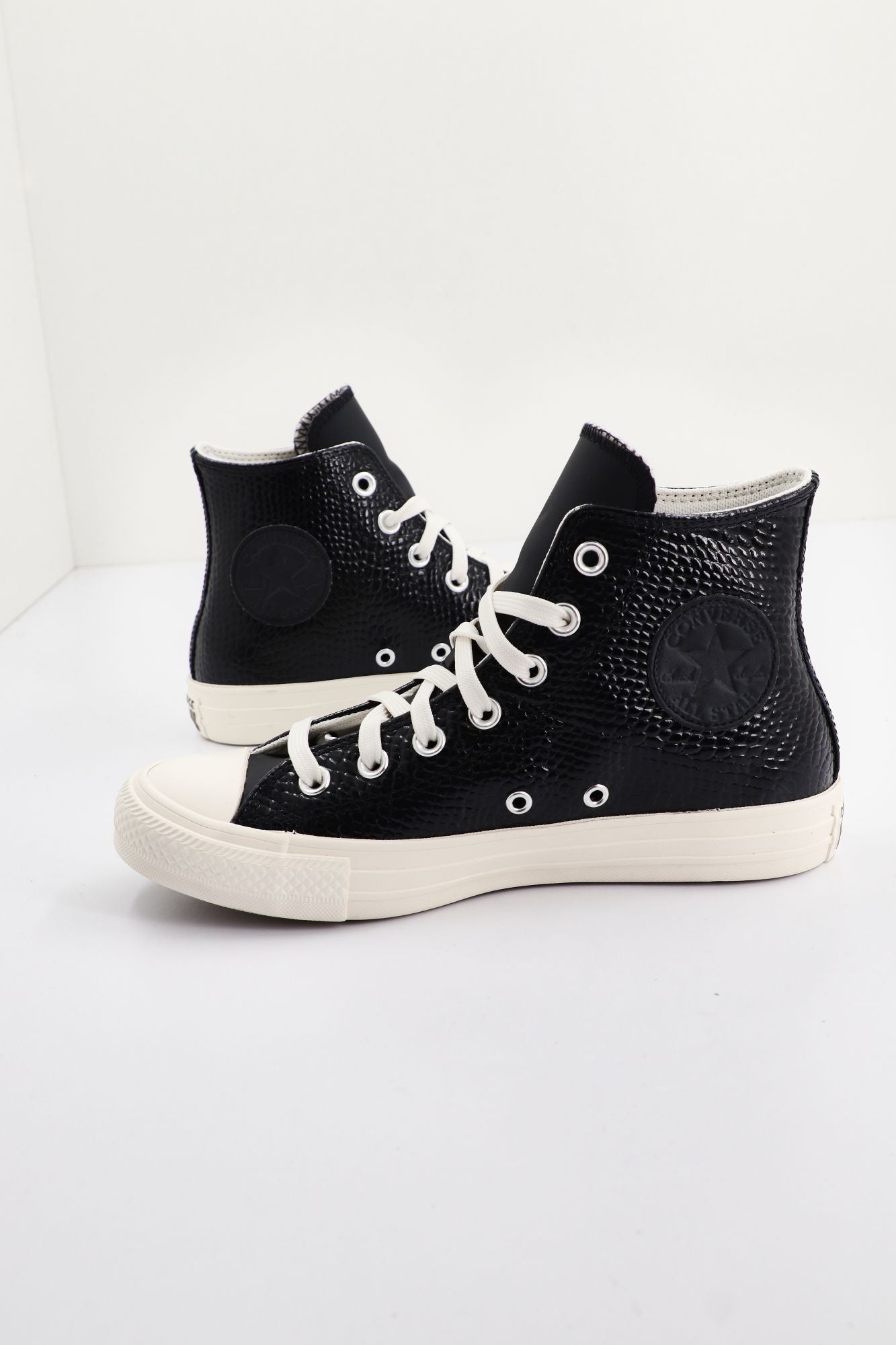 CONVERSE Chuck Taylor All Star Croco Embossed en color NEGRO (3)