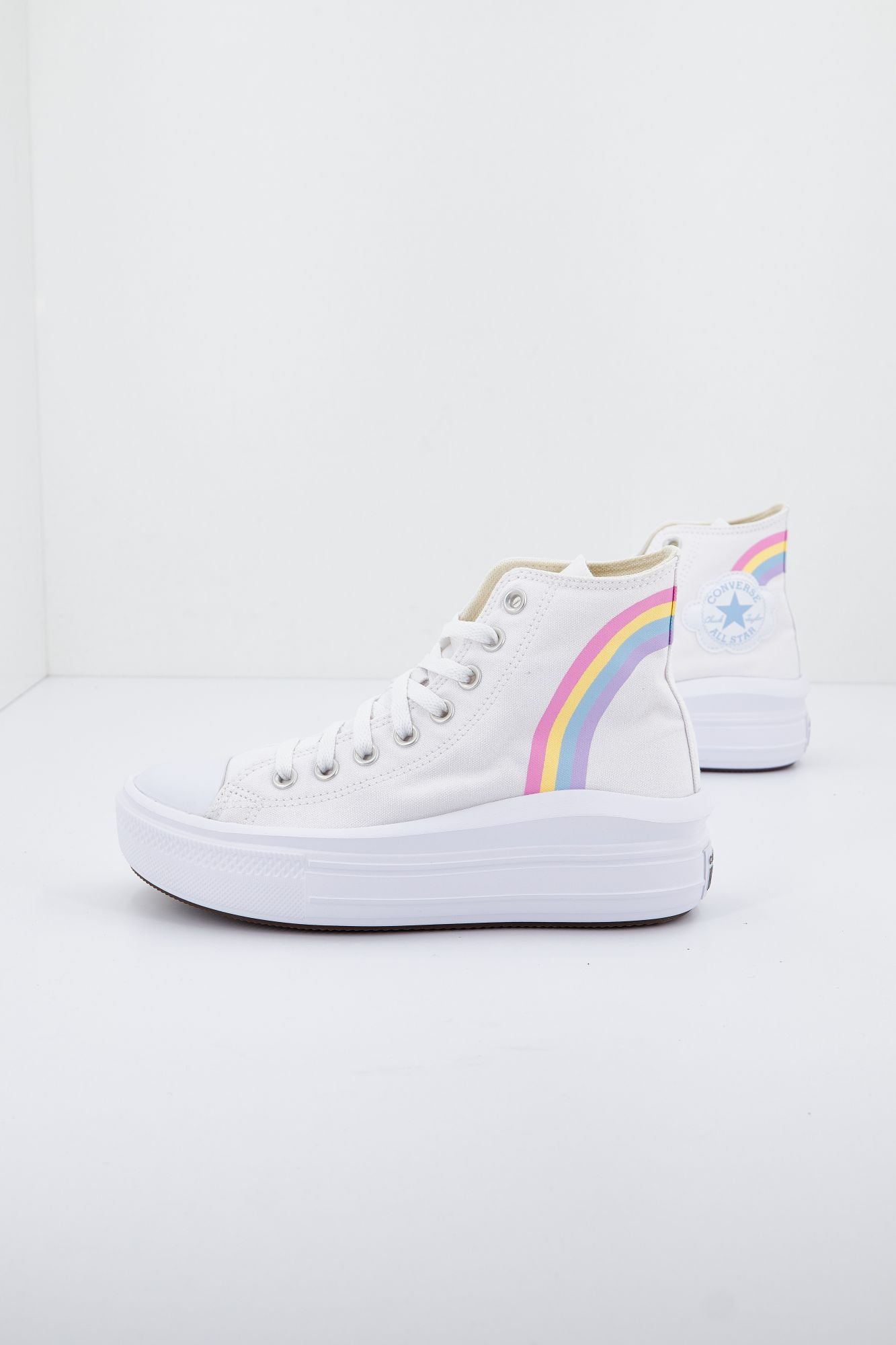 CONVERSE CHUCK TAYLOR ALL STAR MOVE HI en color BLANCO (2)