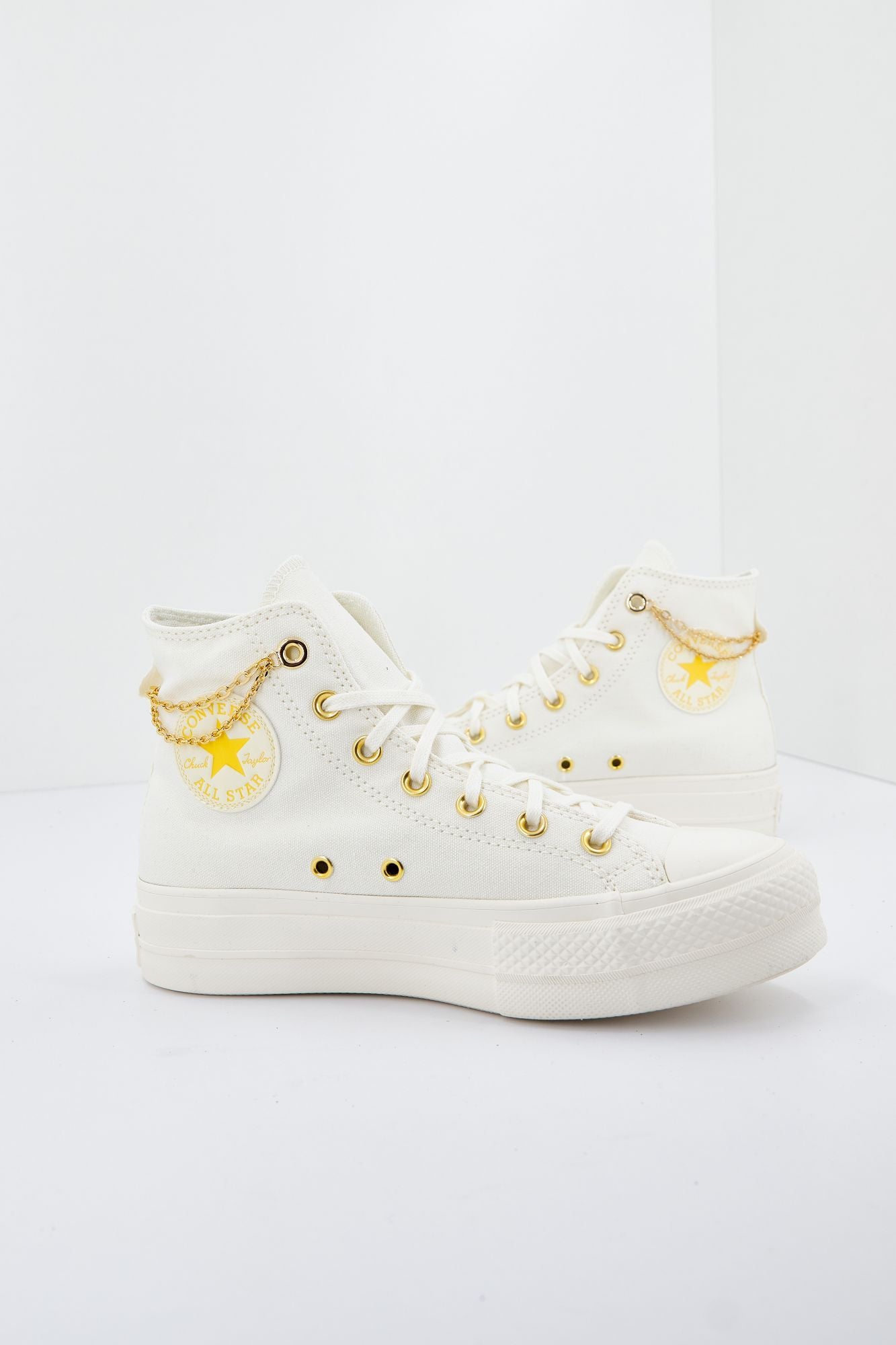CONVERSE CHUCK TAYLOR ALL STAR GOLD CHAIN en color BLANCO (1)