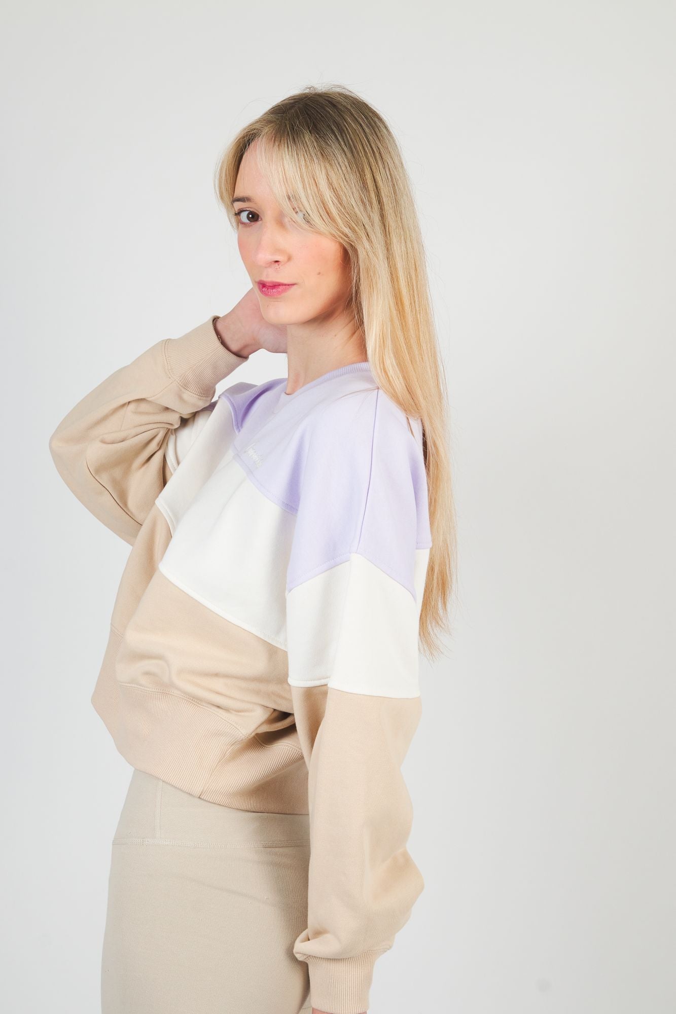 CONVERSE BLOCKED CREW en color VIOLETA (3)