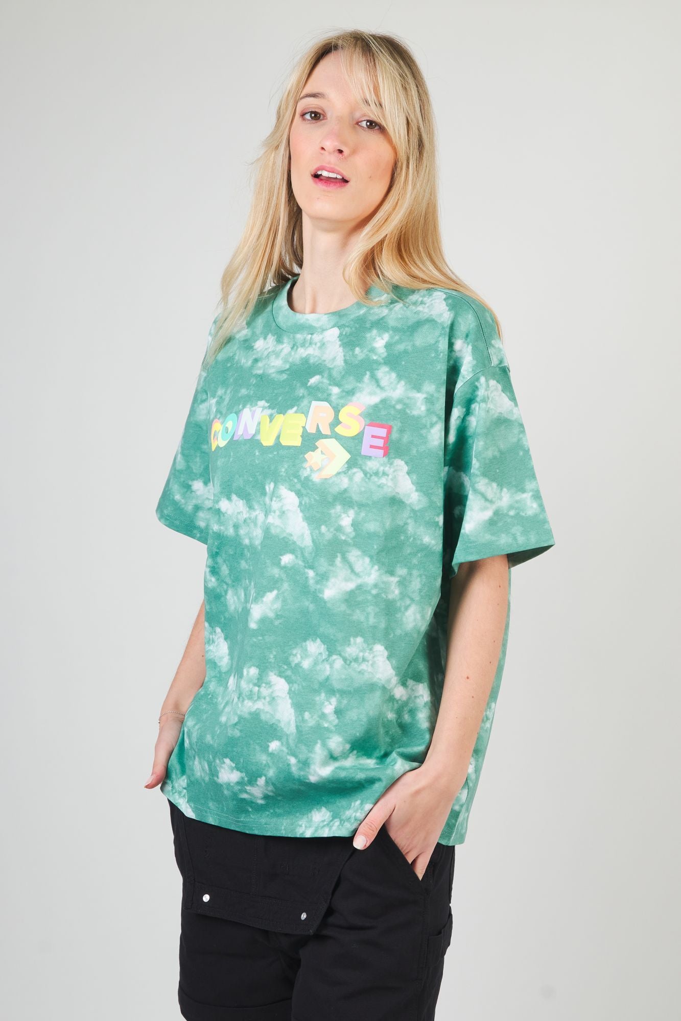 CONVERSE IN THE CLOUDS AO en color VERDE (3)