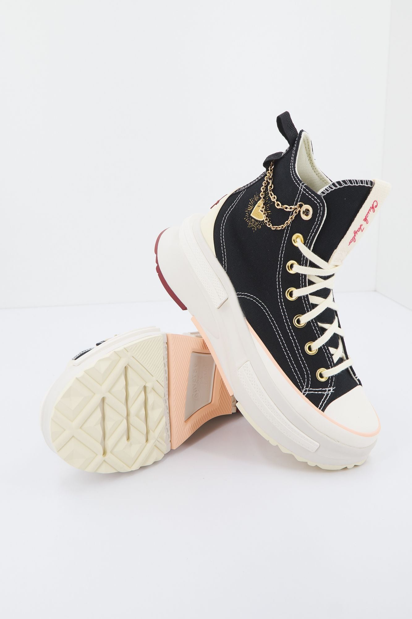 CONVERSE RUN STAR LEGACY CX HI en color NEGRO (4)