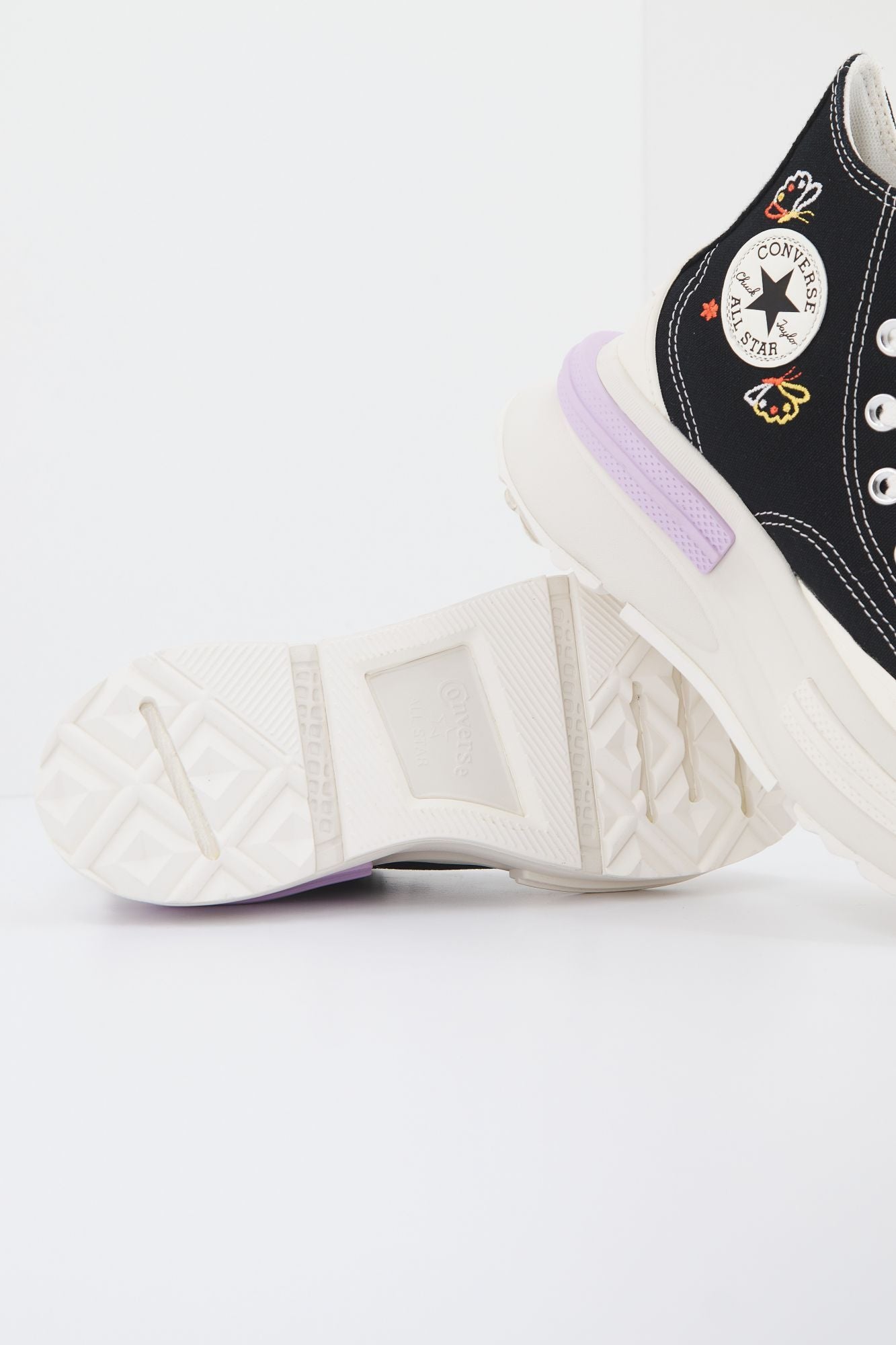 CONVERSE RUN STAR LEGACY CX HI en color NEGRO (4)