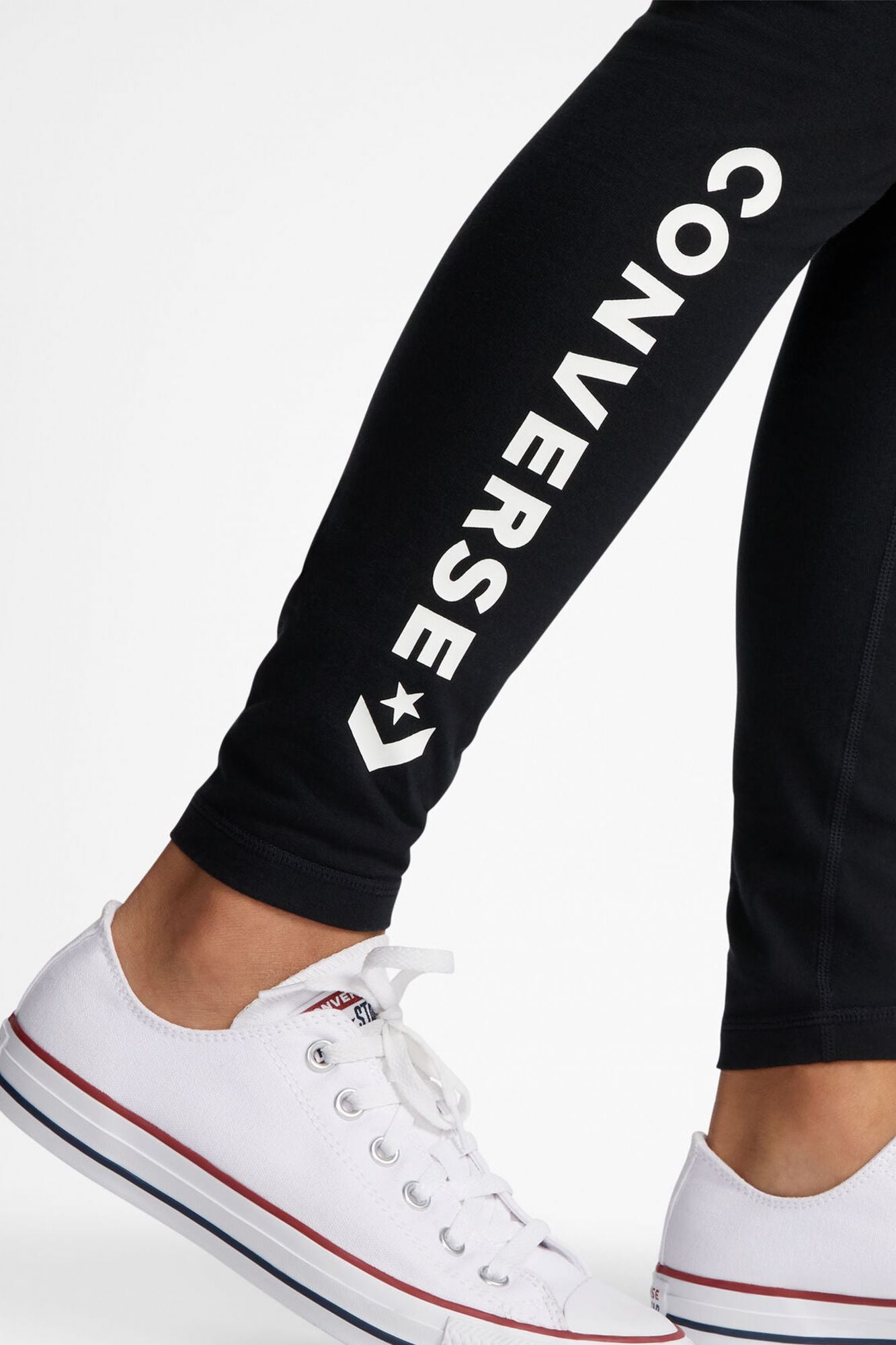 CONVERSE LEGGING WORDMARK en color NEGRO (3)