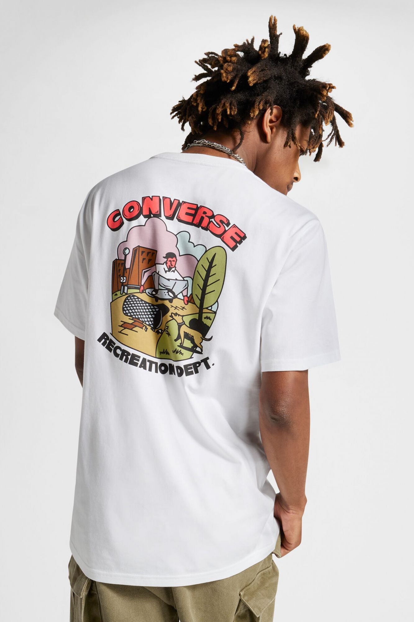 CONVERSE RECREATIONAL SKATER GRAPH en color BLANCO (2)