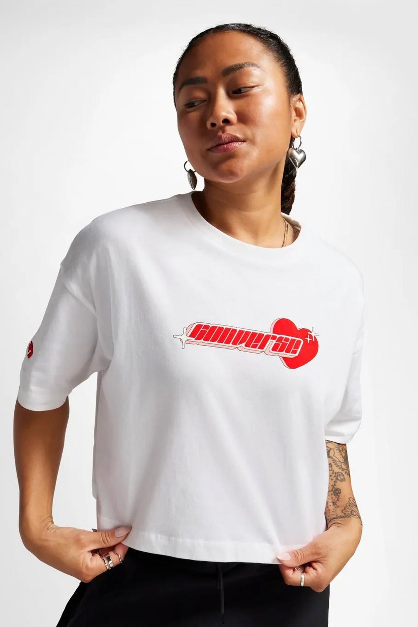 CONVERSE BEMY2K CROPPED OVERSIZED en color BLANCO (1)