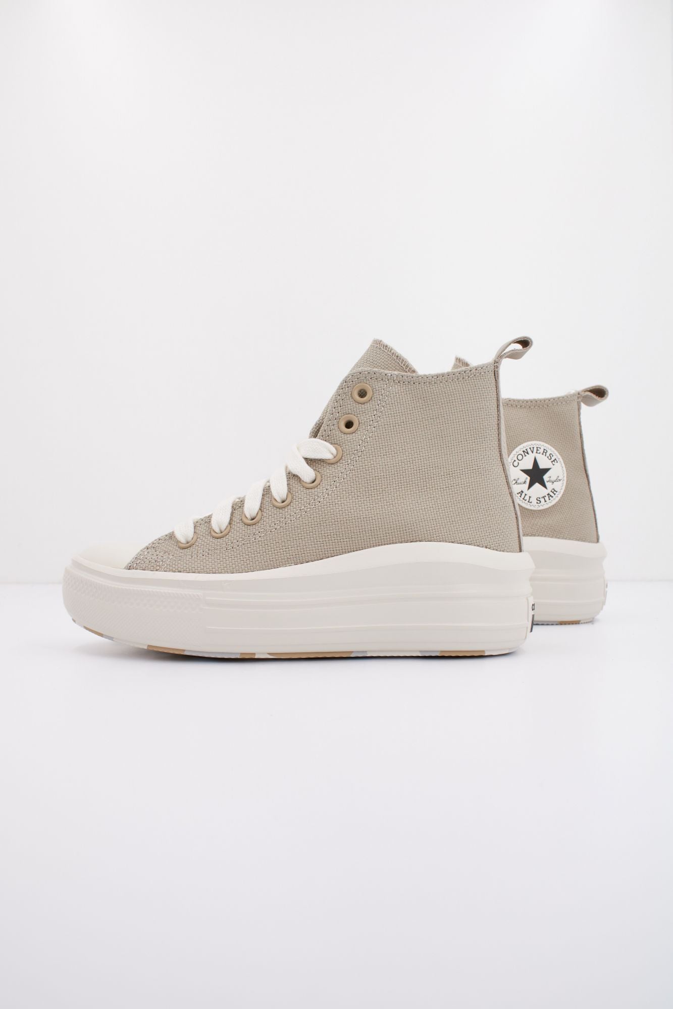 CONVERSE CHUCK TAYLOR ALL STAR MOVE HI en color MARRON CLARO (1)