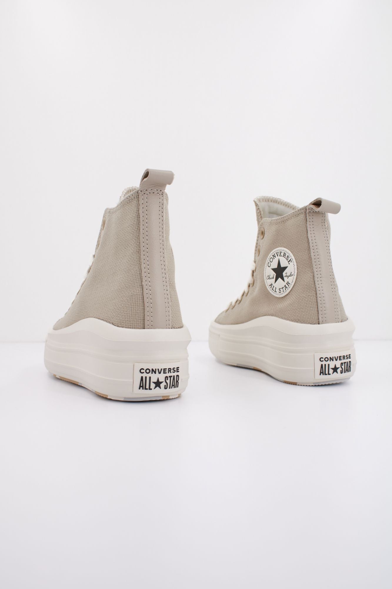 CONVERSE CHUCK TAYLOR ALL STAR MOVE HI en color MARRON CLARO (3)