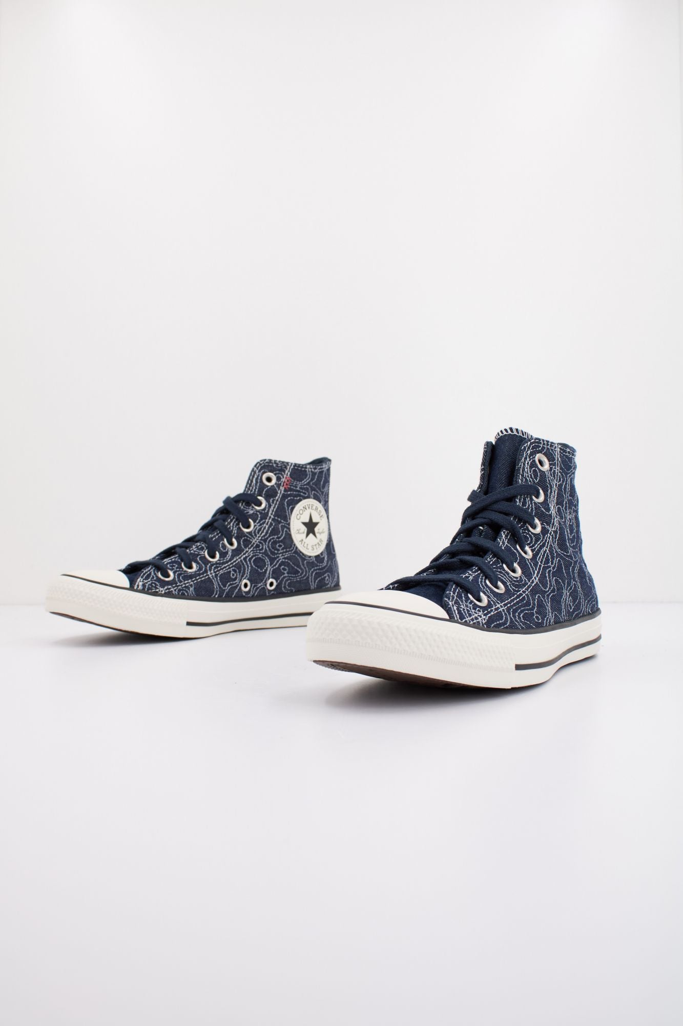 CONVERSE CHUCK TAYLOR ALL STAR HI en color AZUL (2)